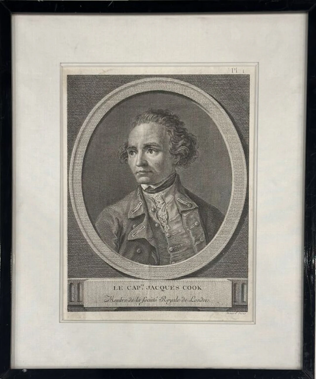"Landing at Erramanga, one of the New Hebrides" Engraving by Jacques
