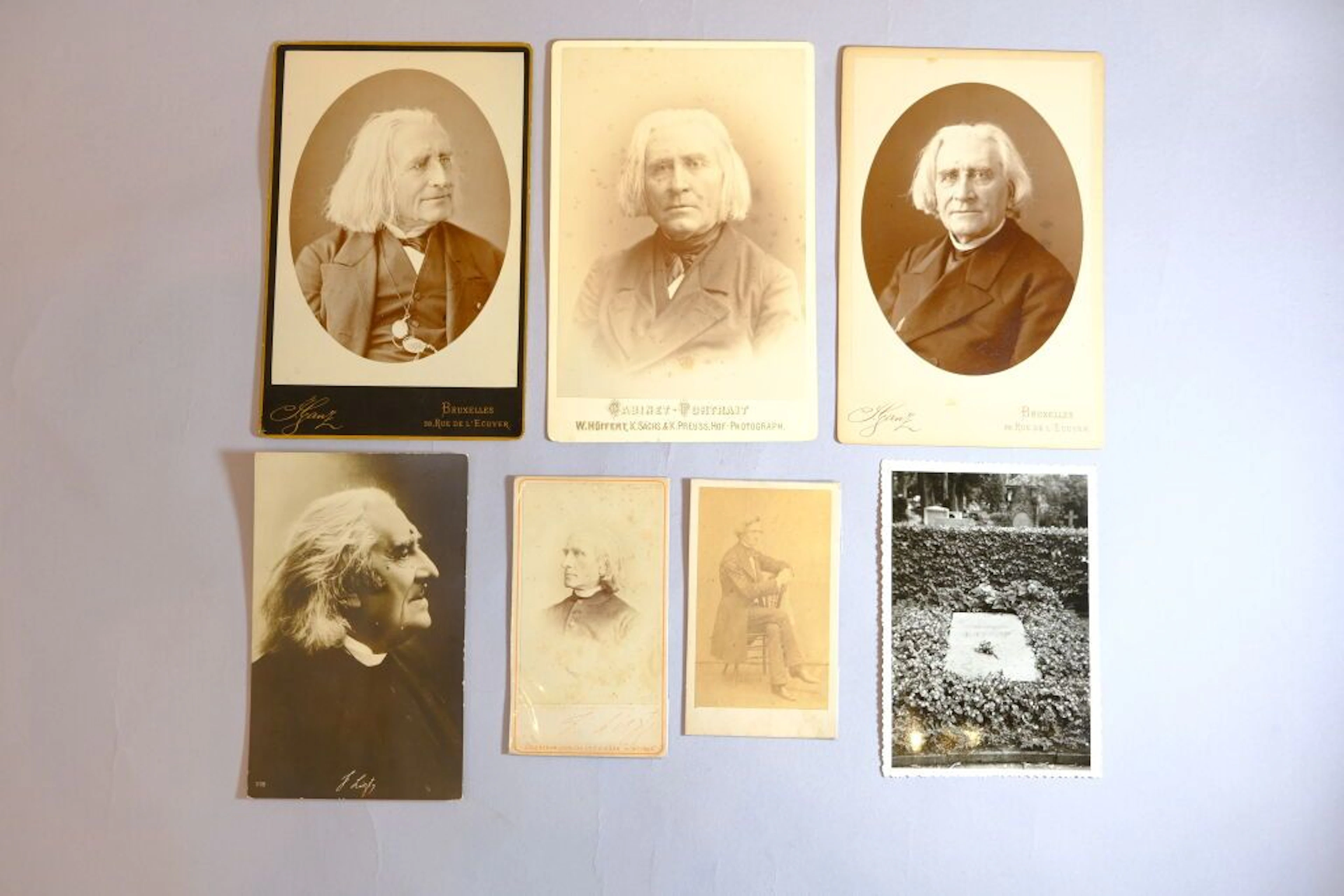 [FRANZ LISZT]; [PHOTOGRAPH]; [GANZ]; [W. HOFFERT]; [F.E. LUCKE & Co]