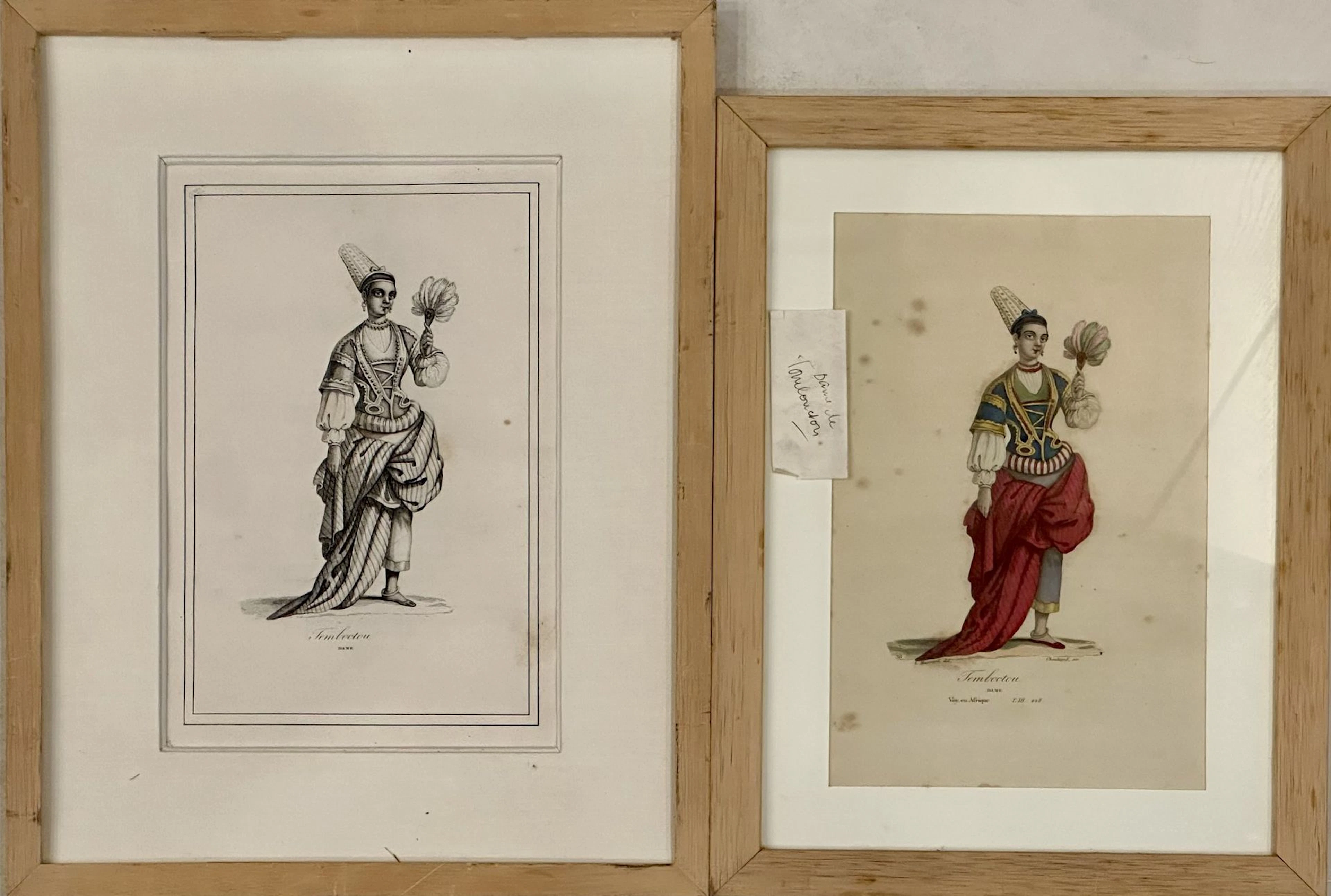 Lady of Timbuktu (Temboctou). See *En Afrique*, engraved by Choubard.