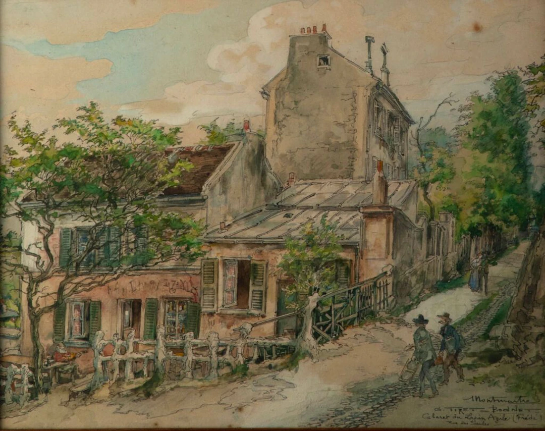 Georges TIRET-BOGNET (1855–1935). The Cluny Museum; The Debray Mill