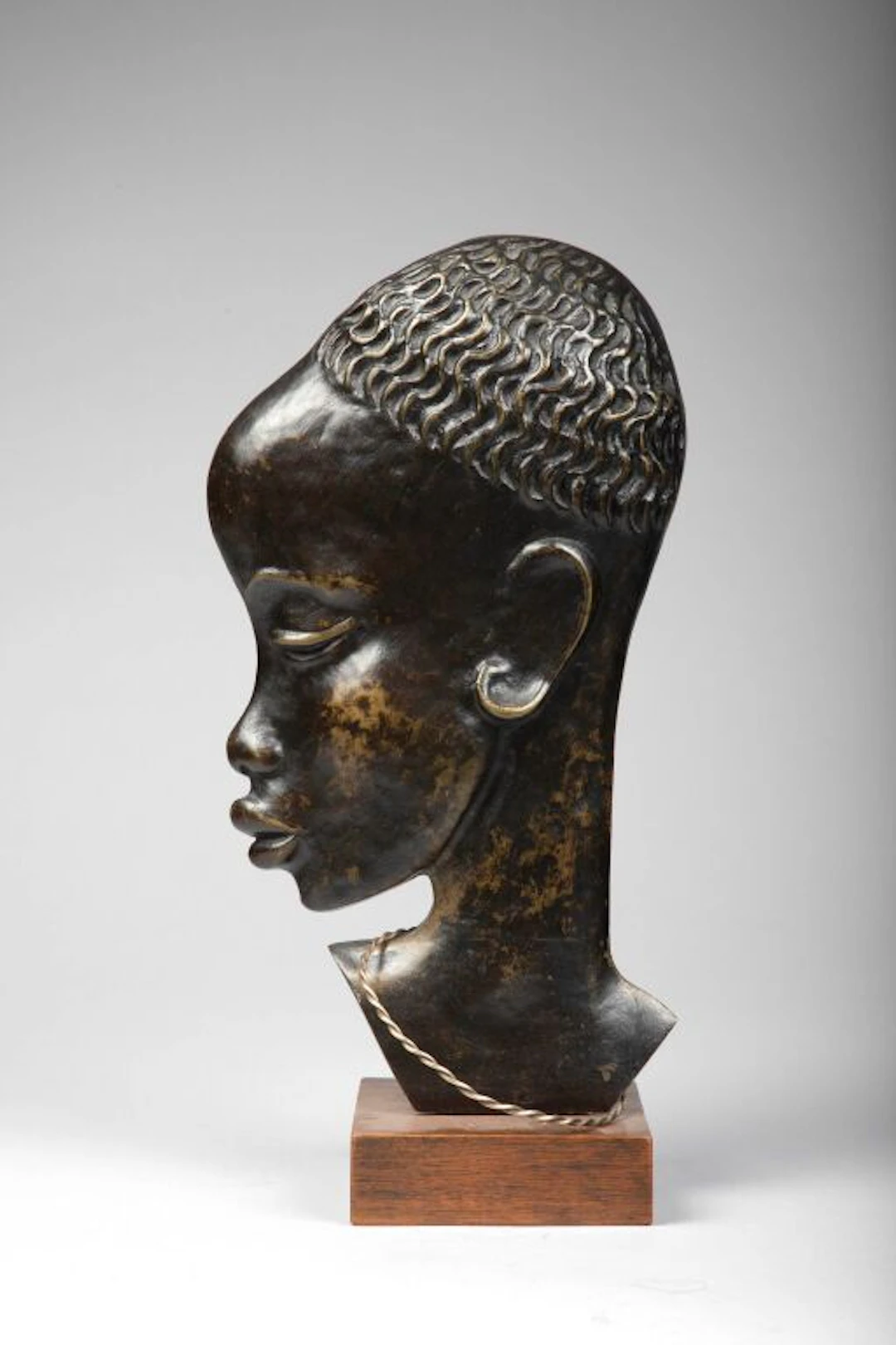 Attributed to Karl Hagenhauer (1898–1956). Head of an African Woman