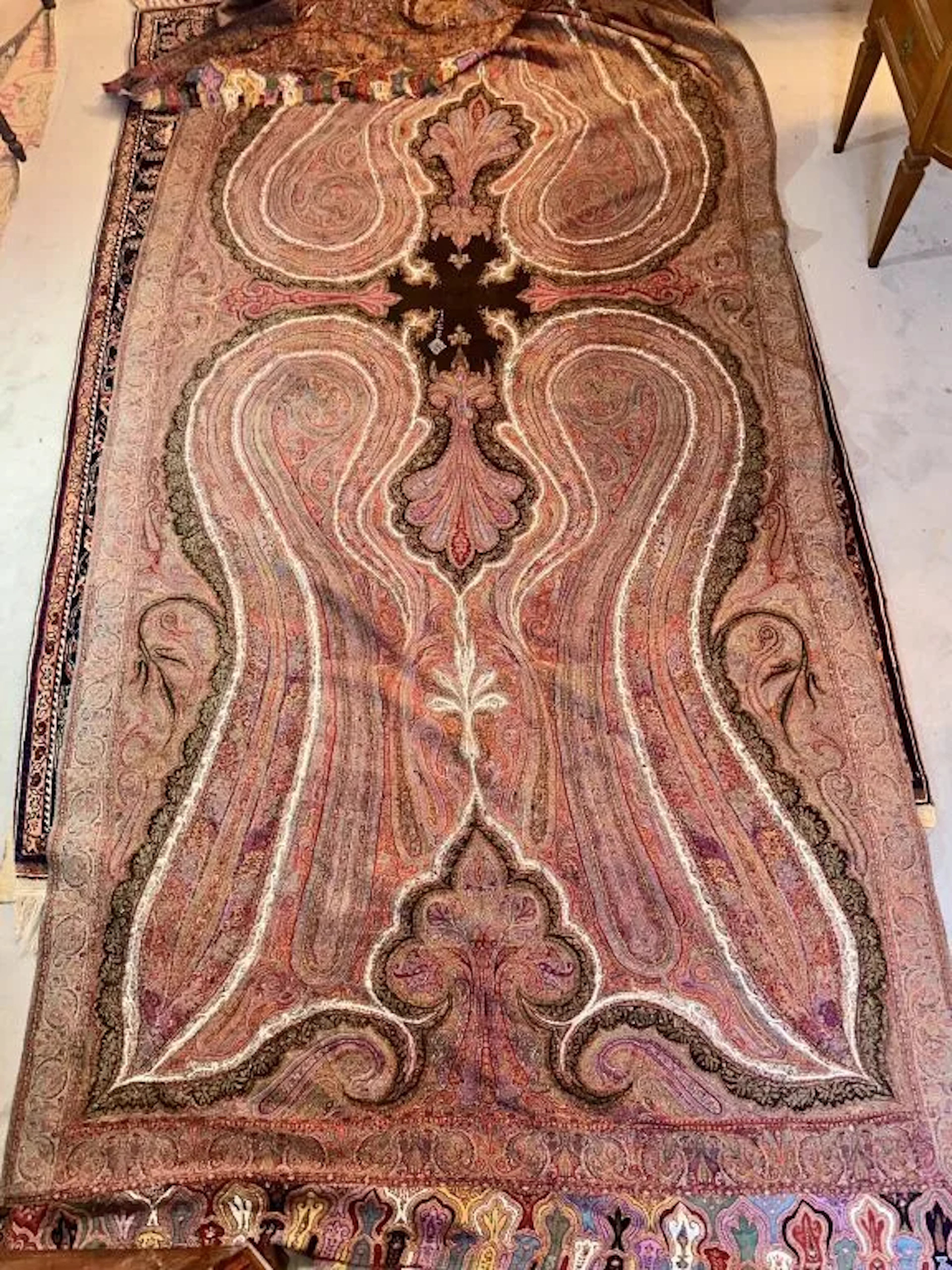 Indian. Qalamkār-style printed textile, Iran, likely Isfahan, bearing