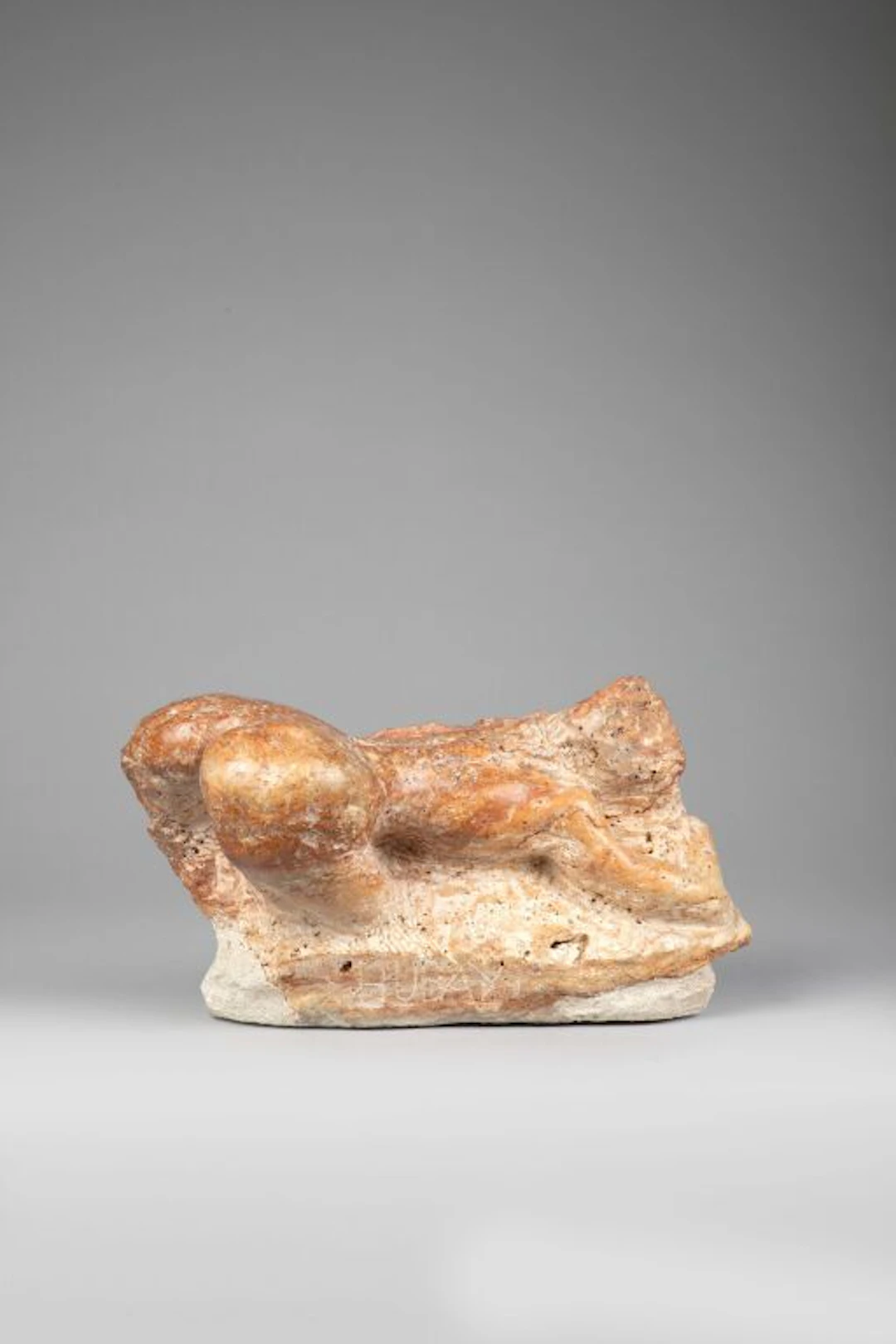 Paul HUBAY (1930–1994). Reclining Nude. Stone. Signed on the bottom.