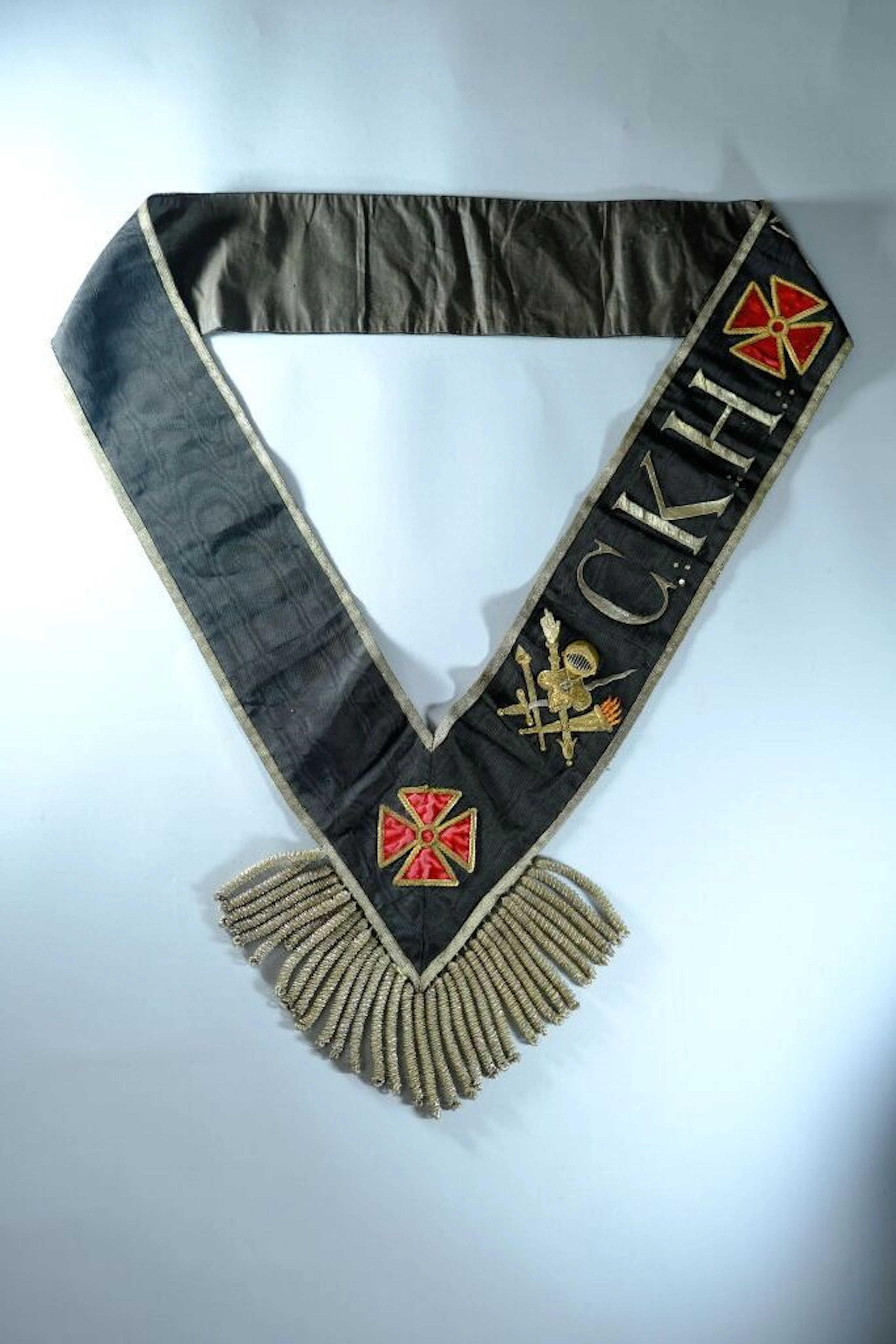 Grand Cordon of the 30th Degree of the A.A.R.A., Knight Kadosch. Black