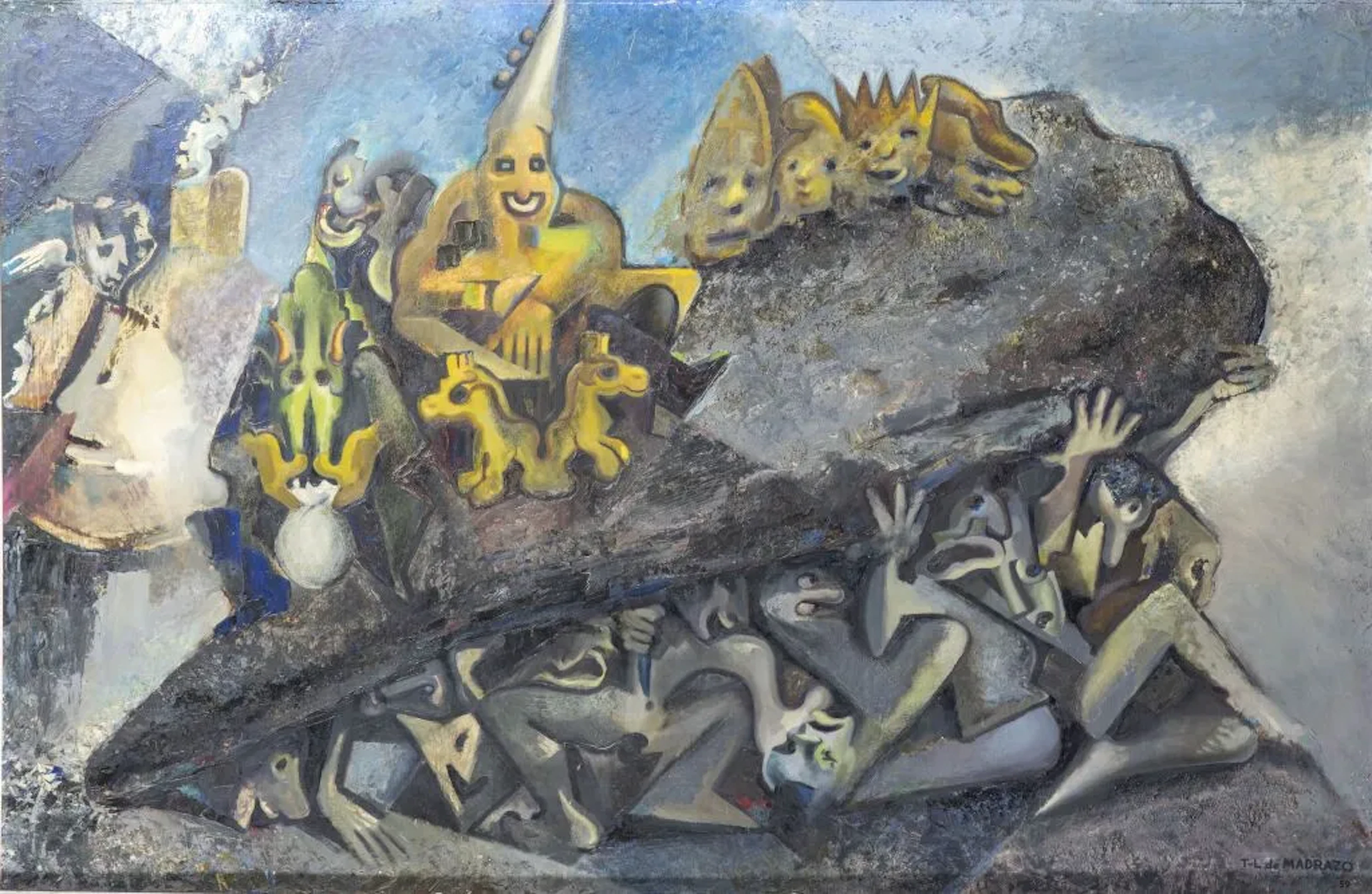 Tito Livio de MADRAZO (1899–1979). “The Human Condition, 1959.” Oil
