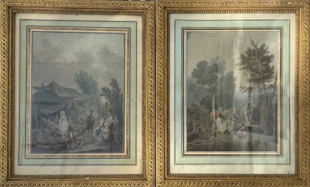 Based on a work by Nicolas-Antoine TAUNAY (1755–1830). The Tambourine