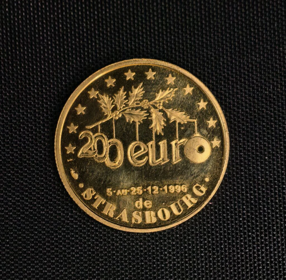 [FRANCE]. 200-euro commemorative token, Strasbourg, N.A.F.S.E.P. (Medical