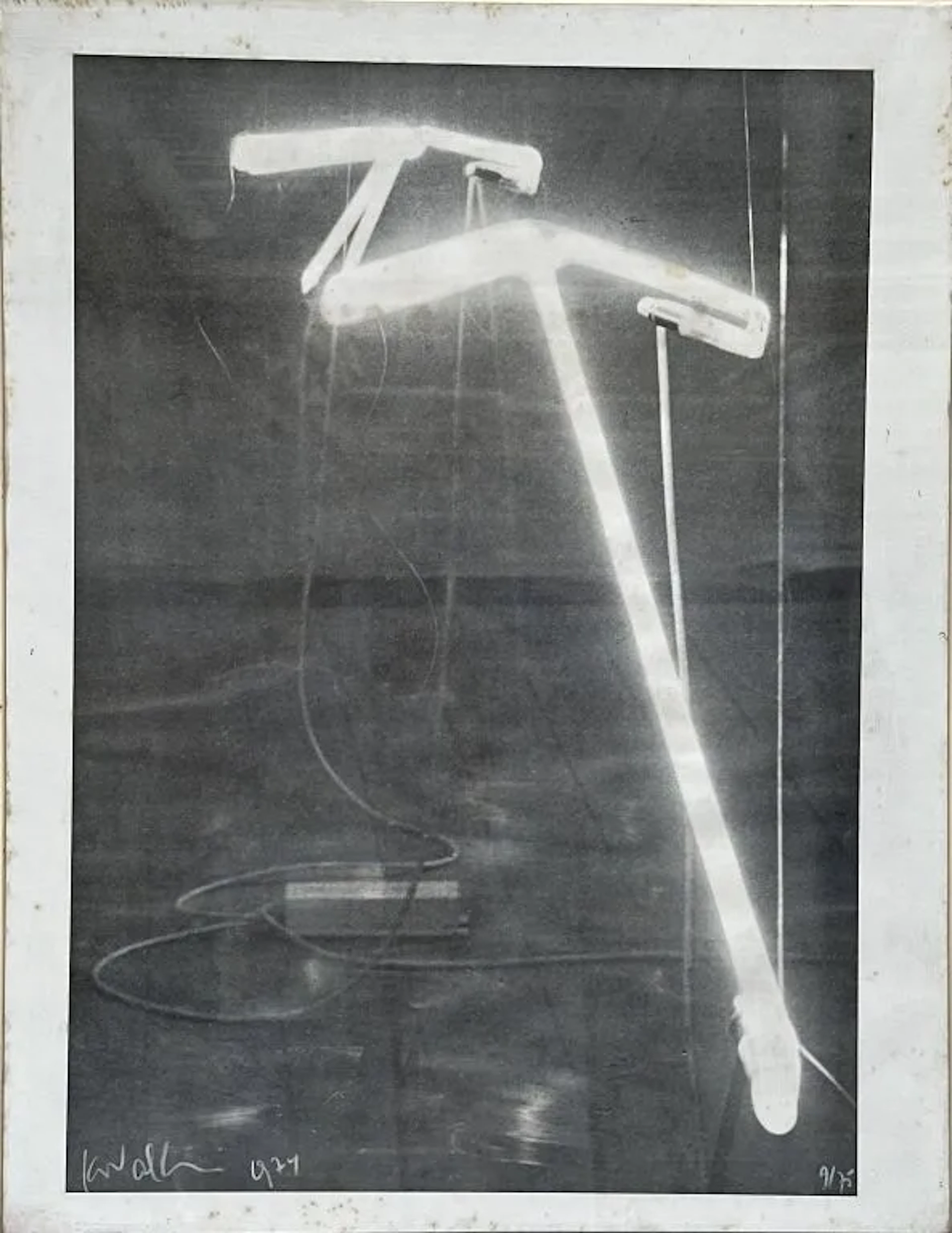 Piotr KOWALSKI (1927–2004). Light installation. Color silkscreen print.