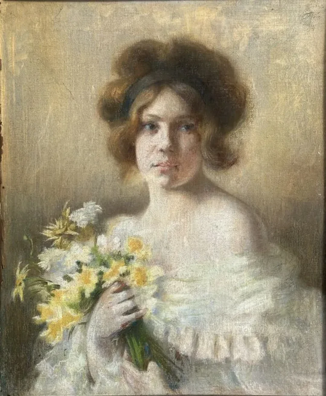 Suzanne de VIOLAINE-BRINQUANT (circa 1874–1918). A student of Louis-Hector