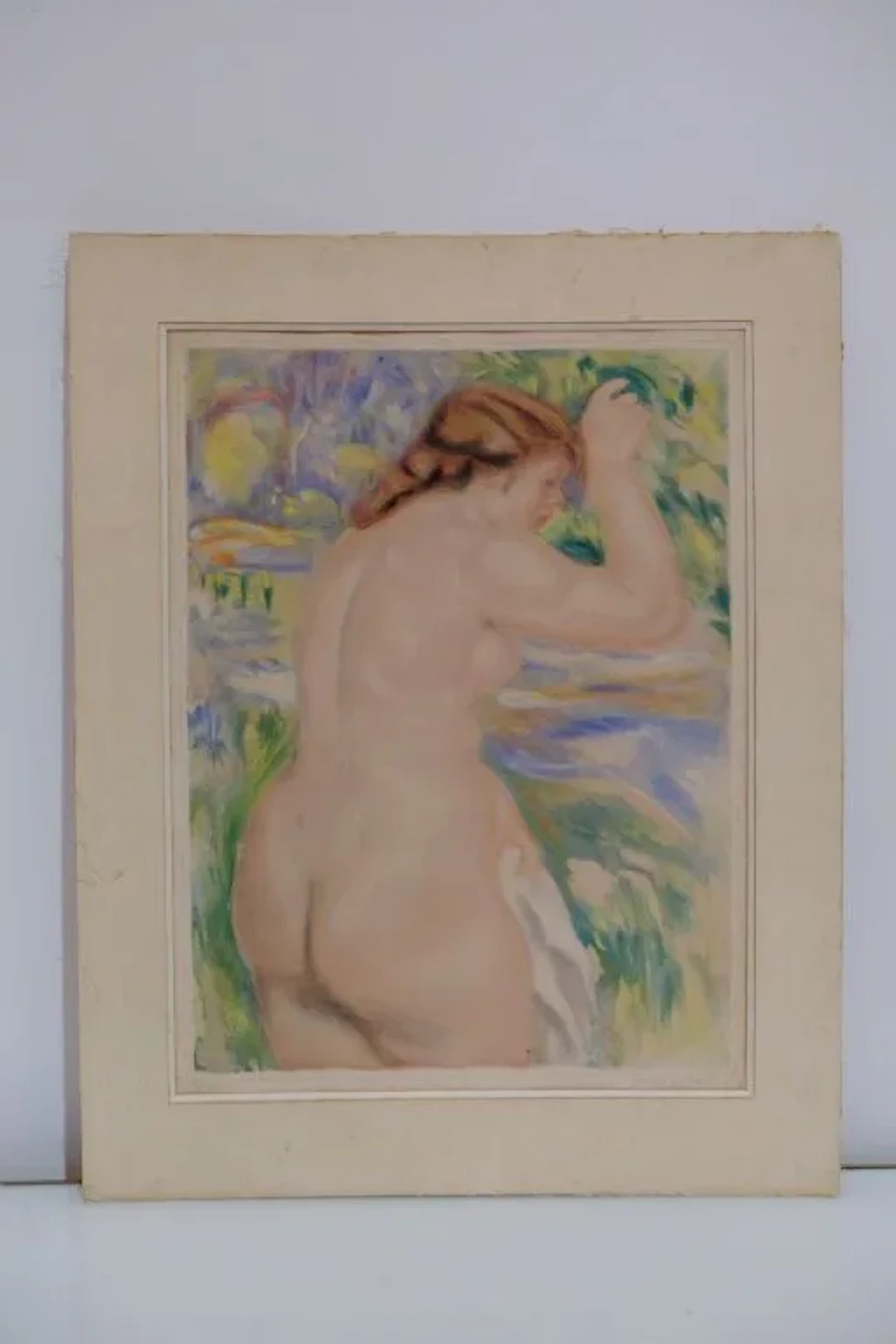 Jacques VILLON (1875–1963). Nude from Behind, after Renoir (1923–1924).
