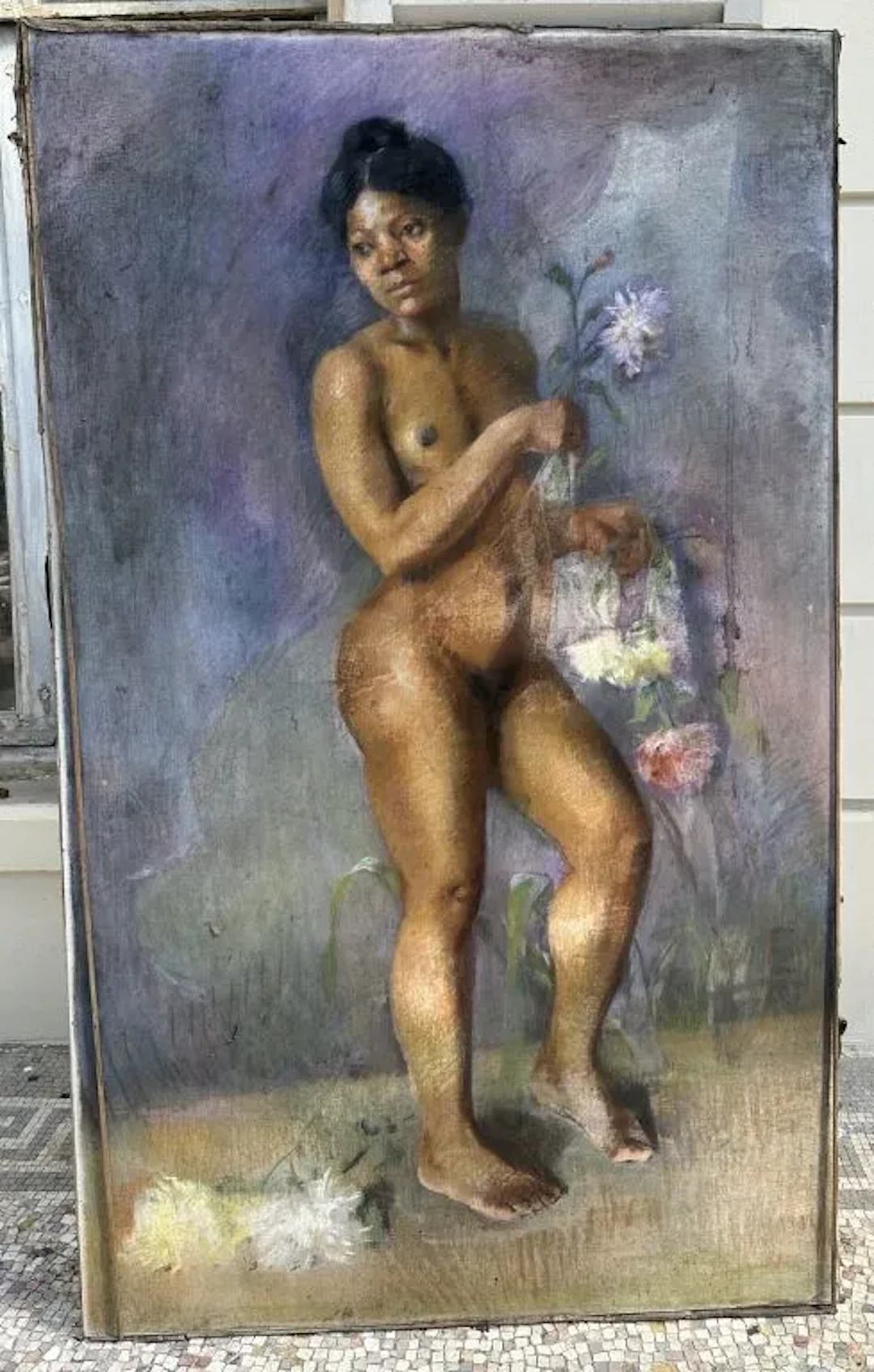 Suzanne de VIOLAINE-BRINQUANT (circa 1874–1918). A student of Louis-Hector