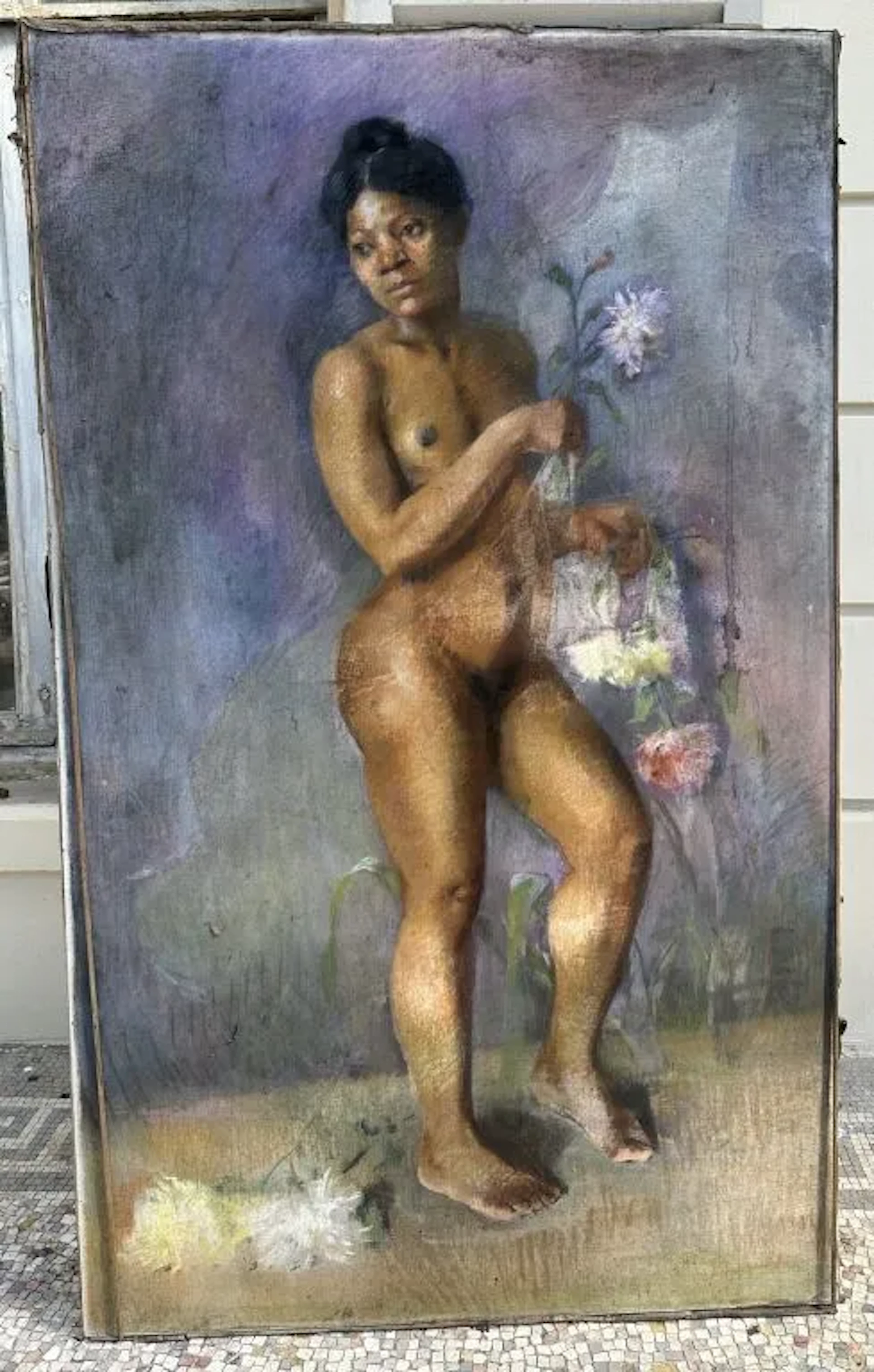 Suzanne de VIOLAINE-BRINQUANT (circa 1874–1918). A student of Louis-Hector