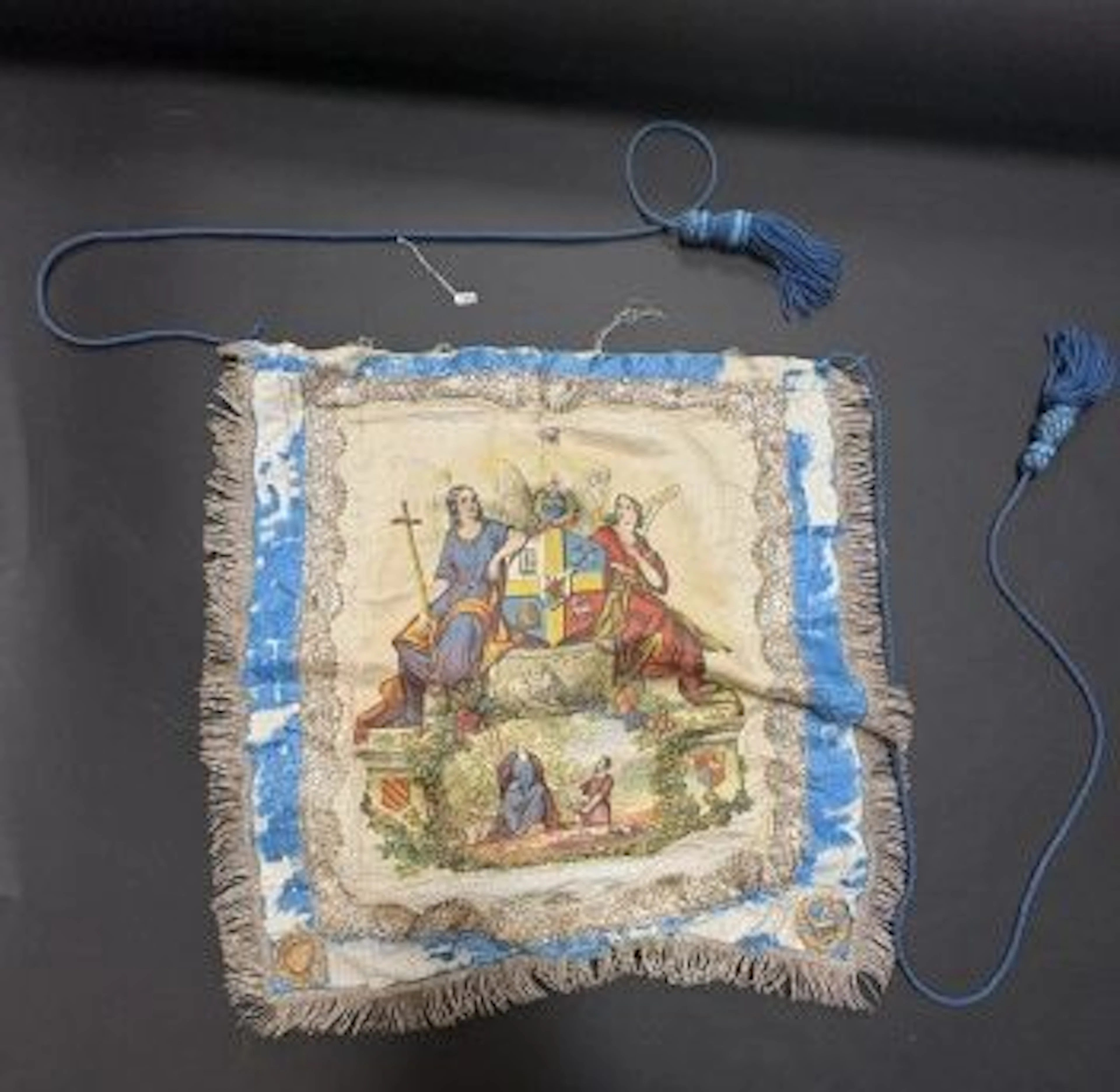 Ceremonial apron of the British Order of Oddfellows, Manchester Independent