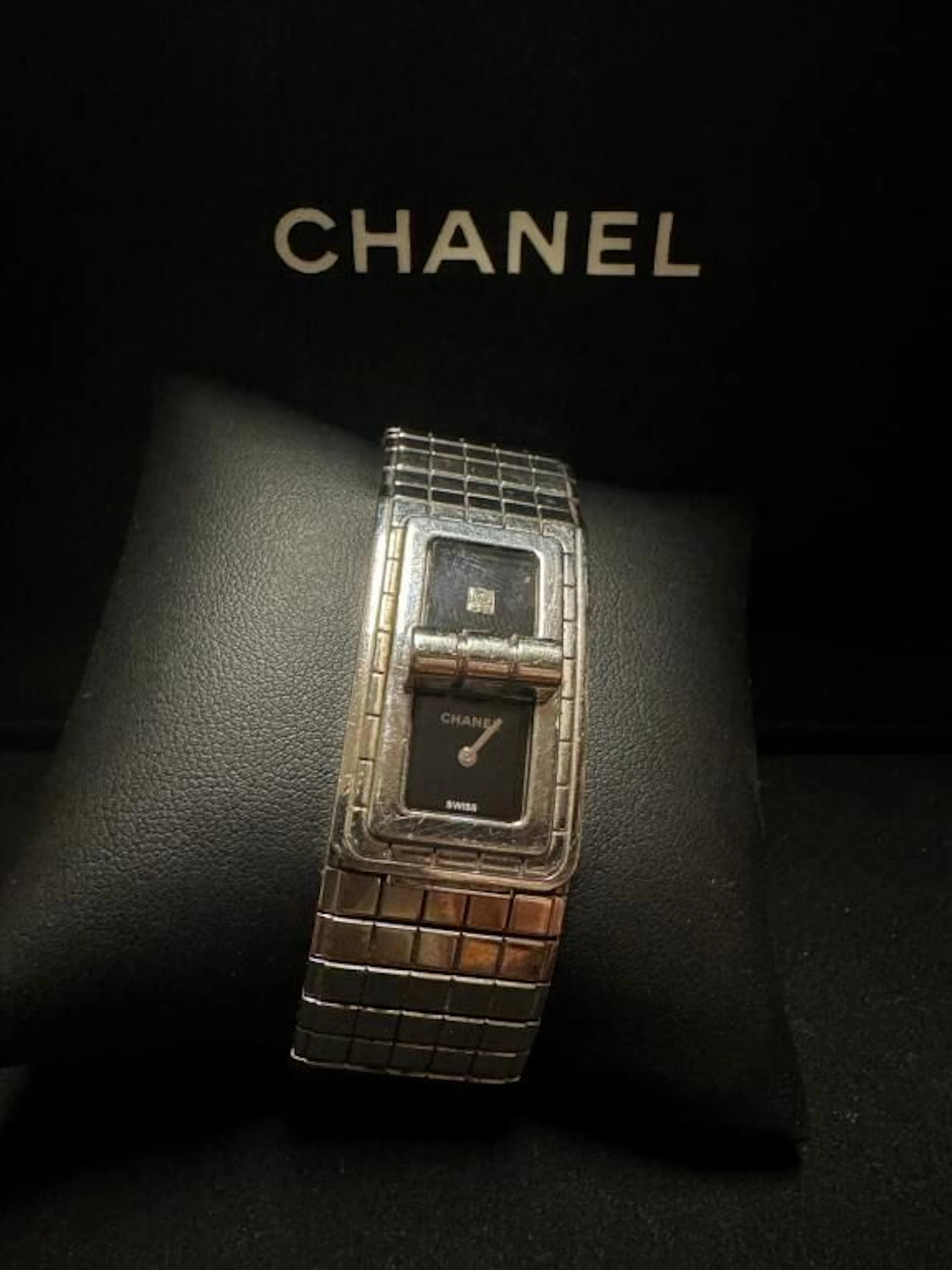 CHANEL (Swiss-made) "Code Coco" watch, quartz movement, case and bracelet
