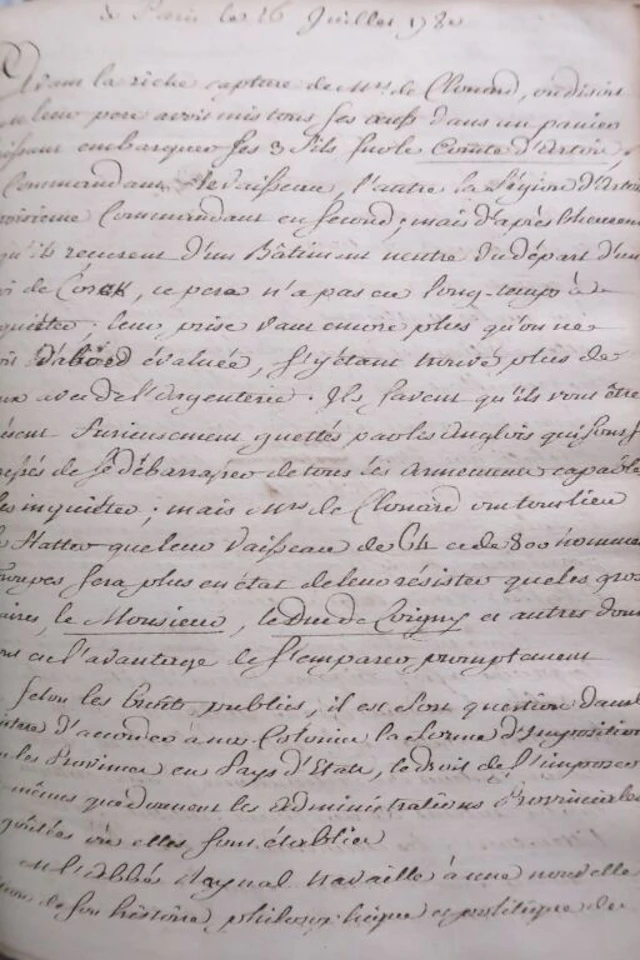 [MANUSCRIPT]. News journal, covering events from May 16, 1779, to