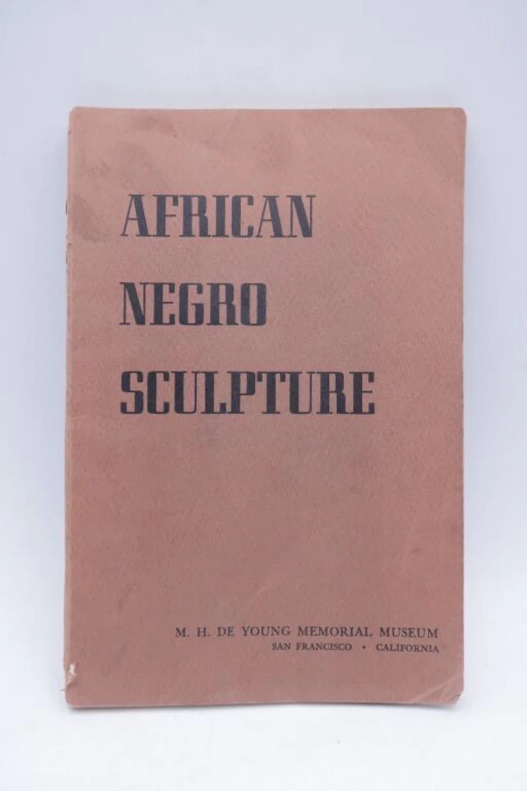 [AFRICAN ART]. WINGERT, Paul. African Negro Sculpture. San Francisco