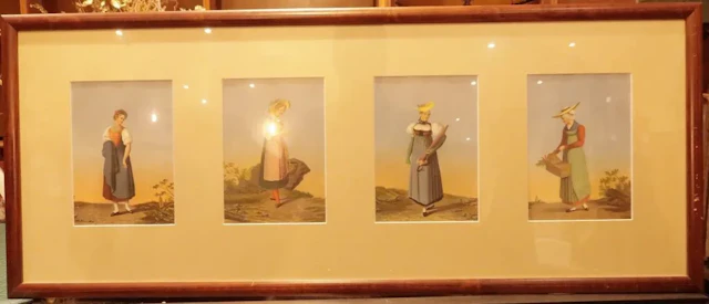 [SWITZERLAND]. LAMY, Johann Peter. Collection of Swiss Costumes. 19th-century