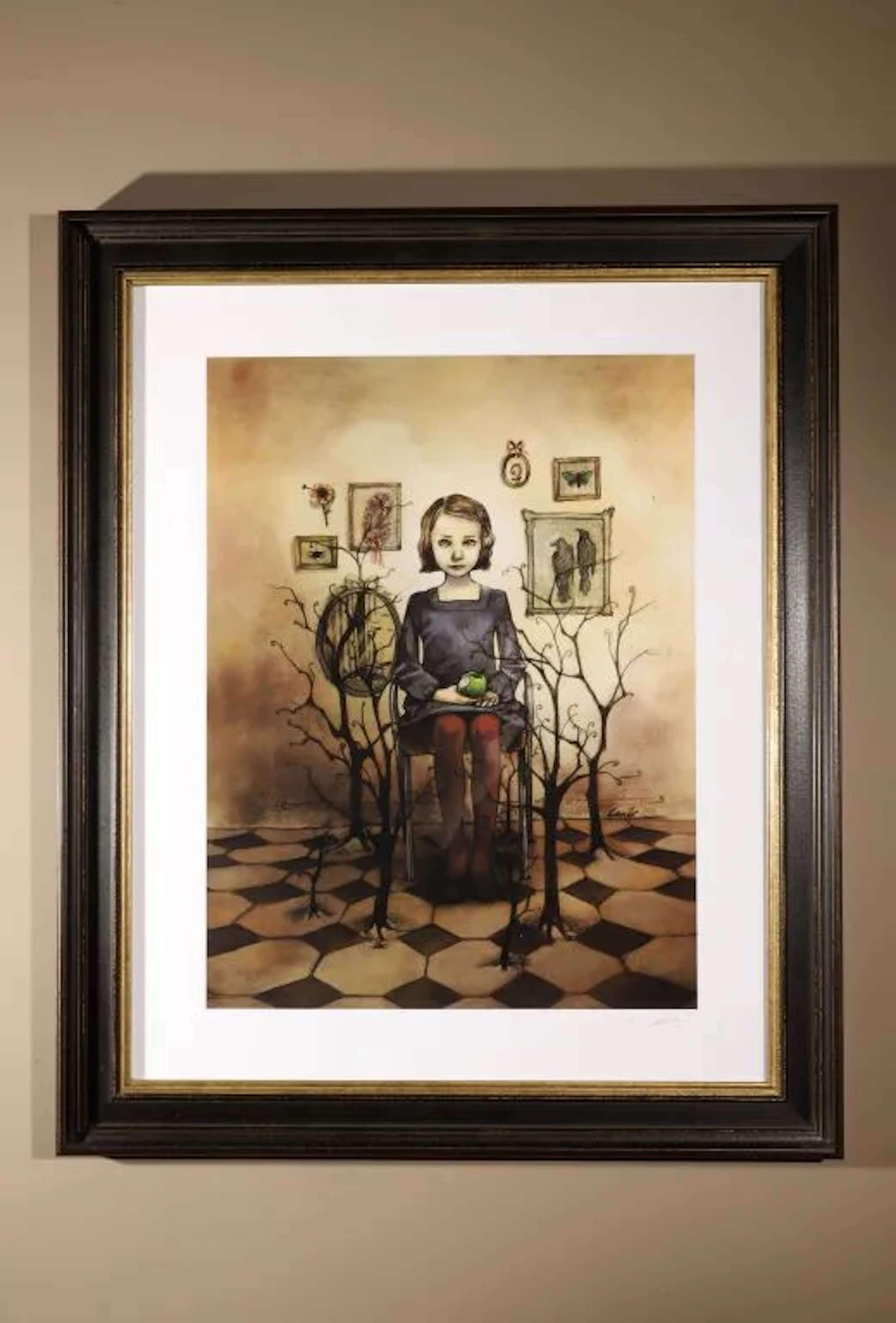 20th-Century School, LENOIR. Girl with an Apple and Little Red Riding