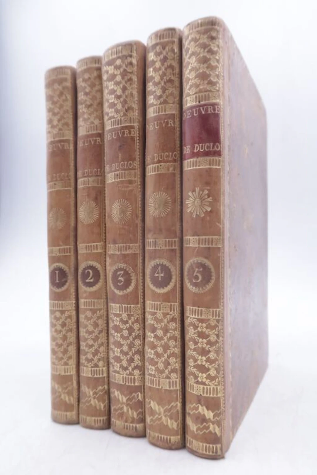 DUCLOS, Charles Pinot. Moral and Romantic Works. Paris, Published