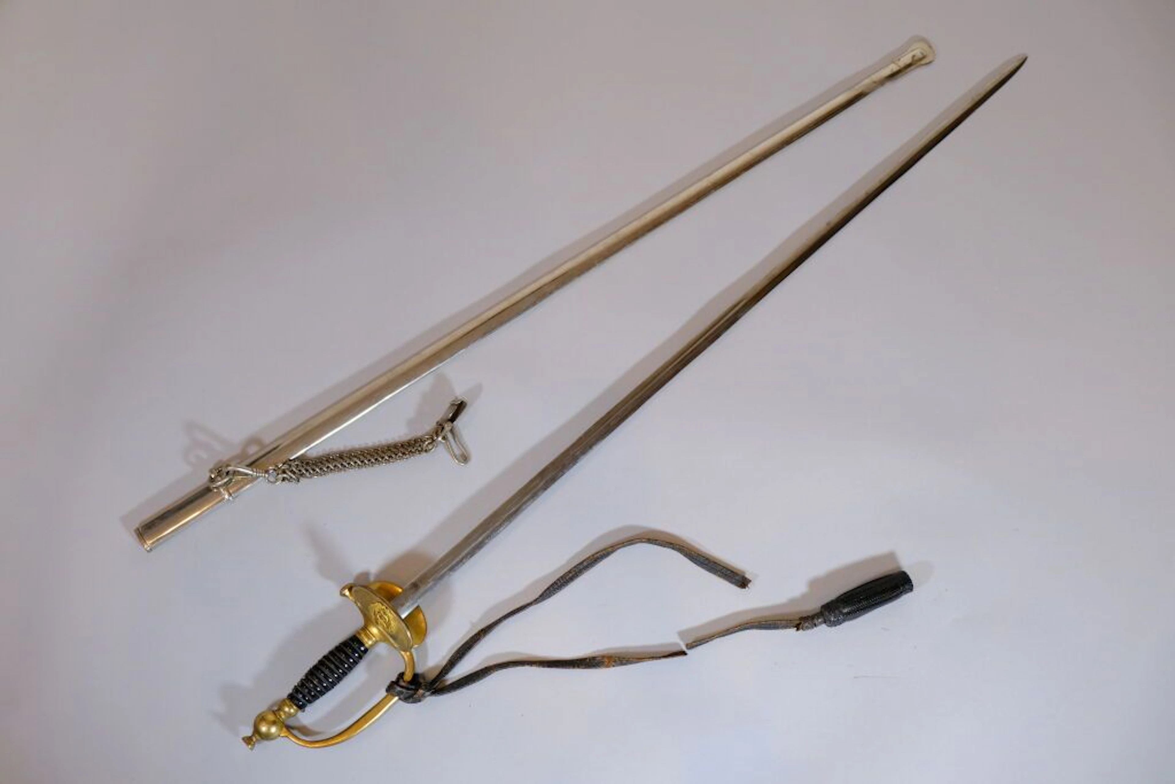 Saint-Étienne Manufactory. Medical officer's sword and scabbard. Circa