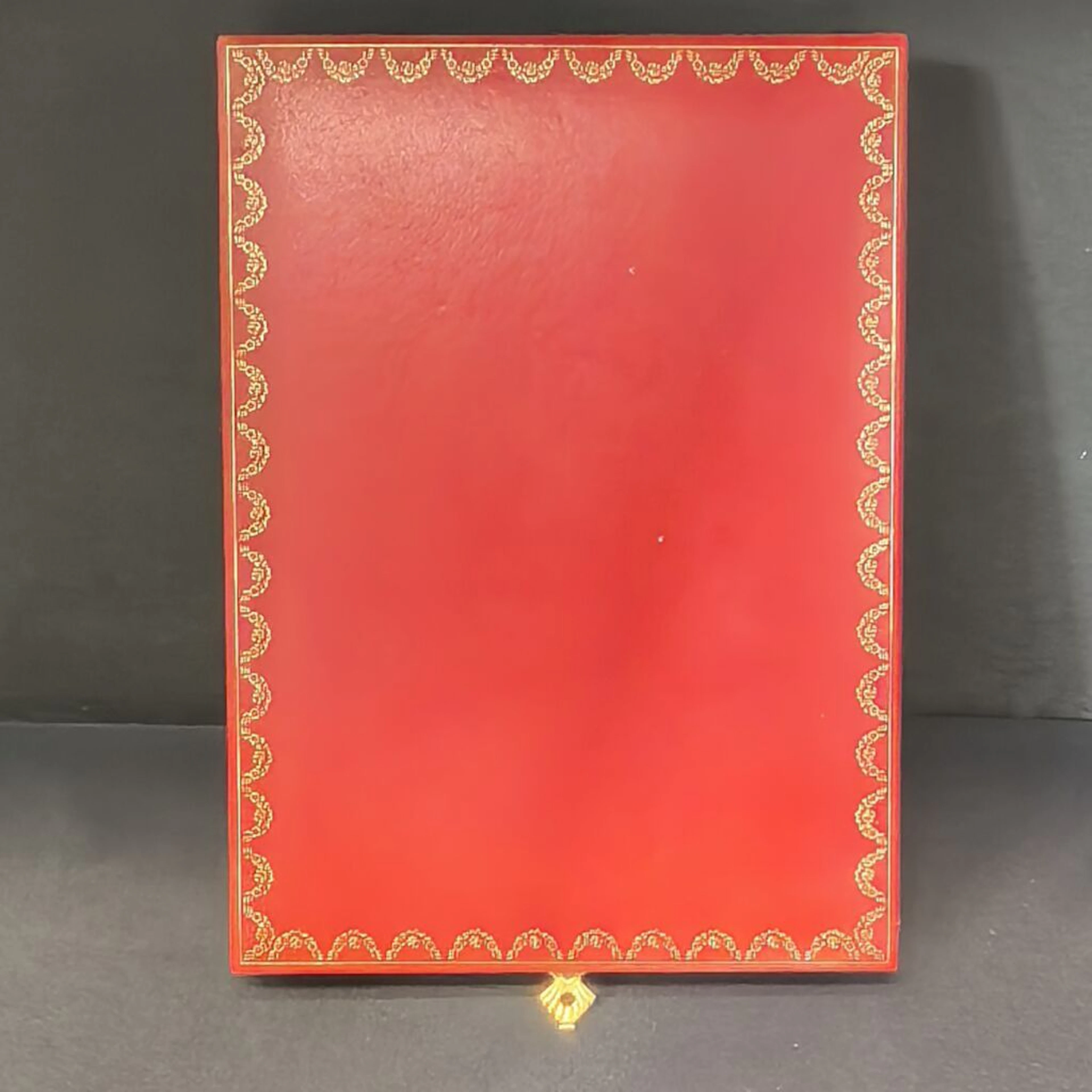 CARTIER. Ref. CO 456 for the Diabolo model. 1980s–1990s. Red pen case