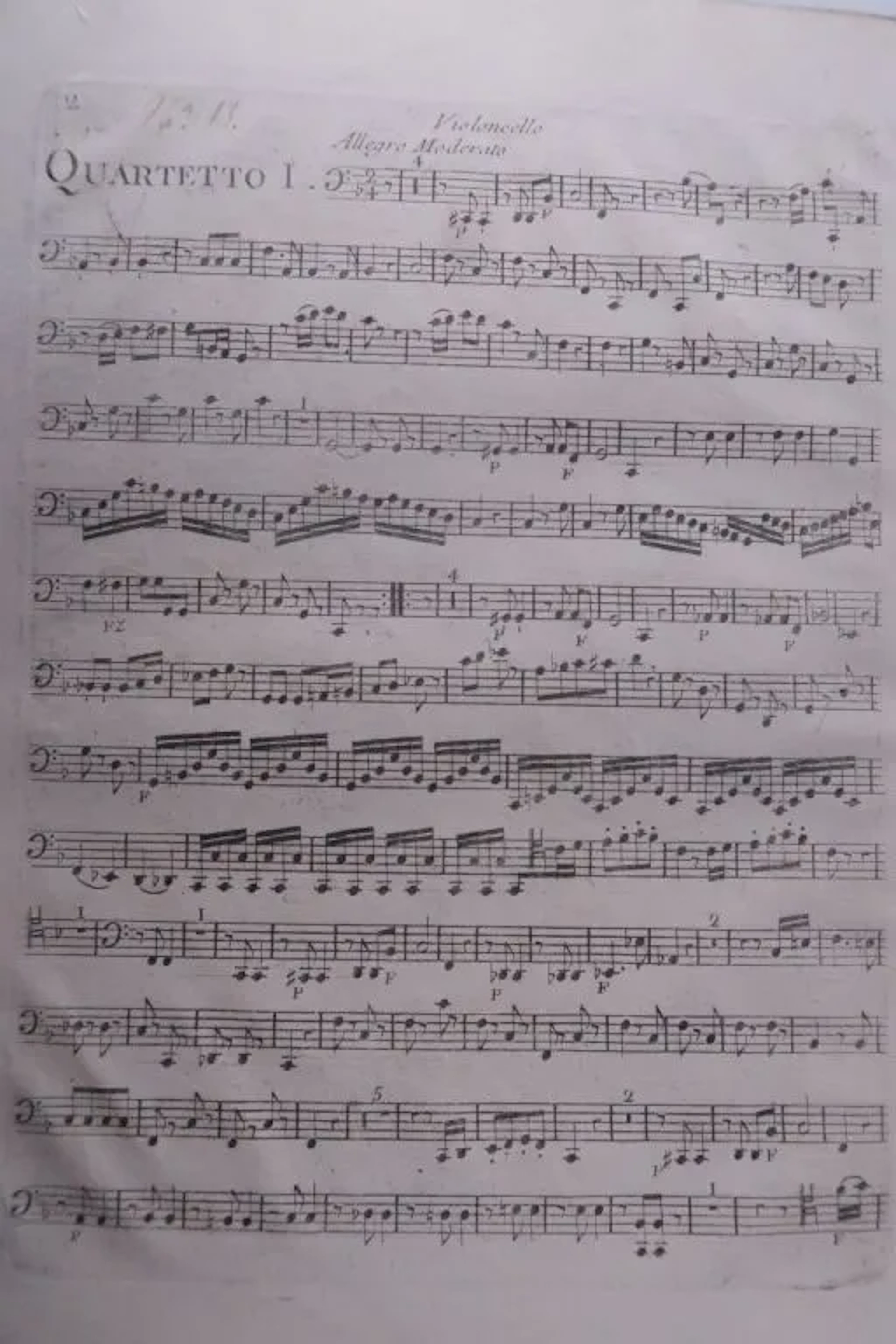 [MUSIC]. HAYDN, Joseph. Collection of 18th-century printed music: