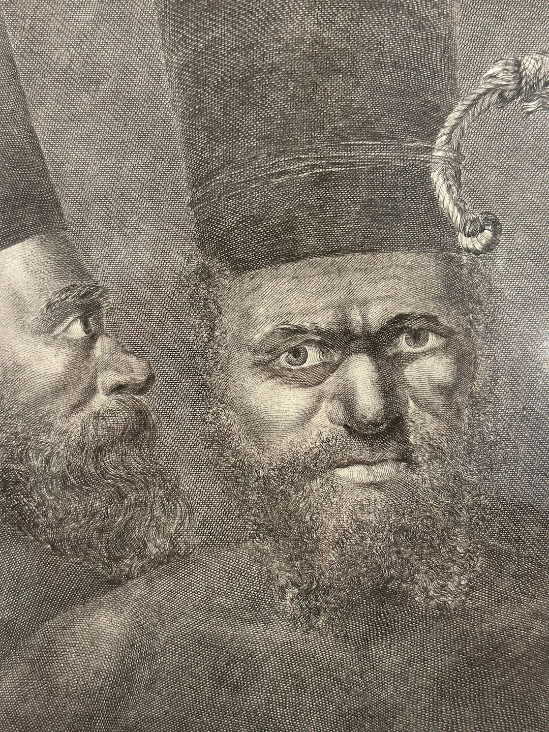 NEW CALEDONIA. "Man from New Caledonia" Engraving by Jacques Renaud