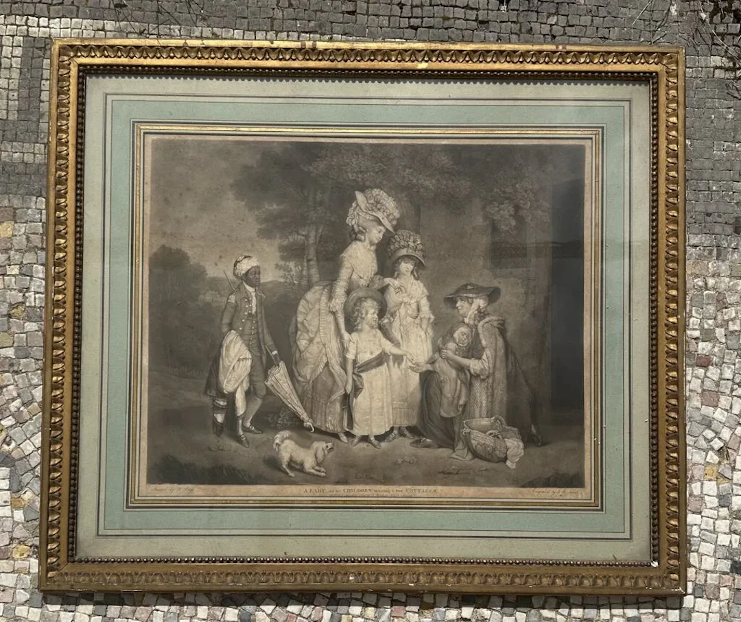 Based on a work by William Redmore BIGG (1755–1828).. A lady and her