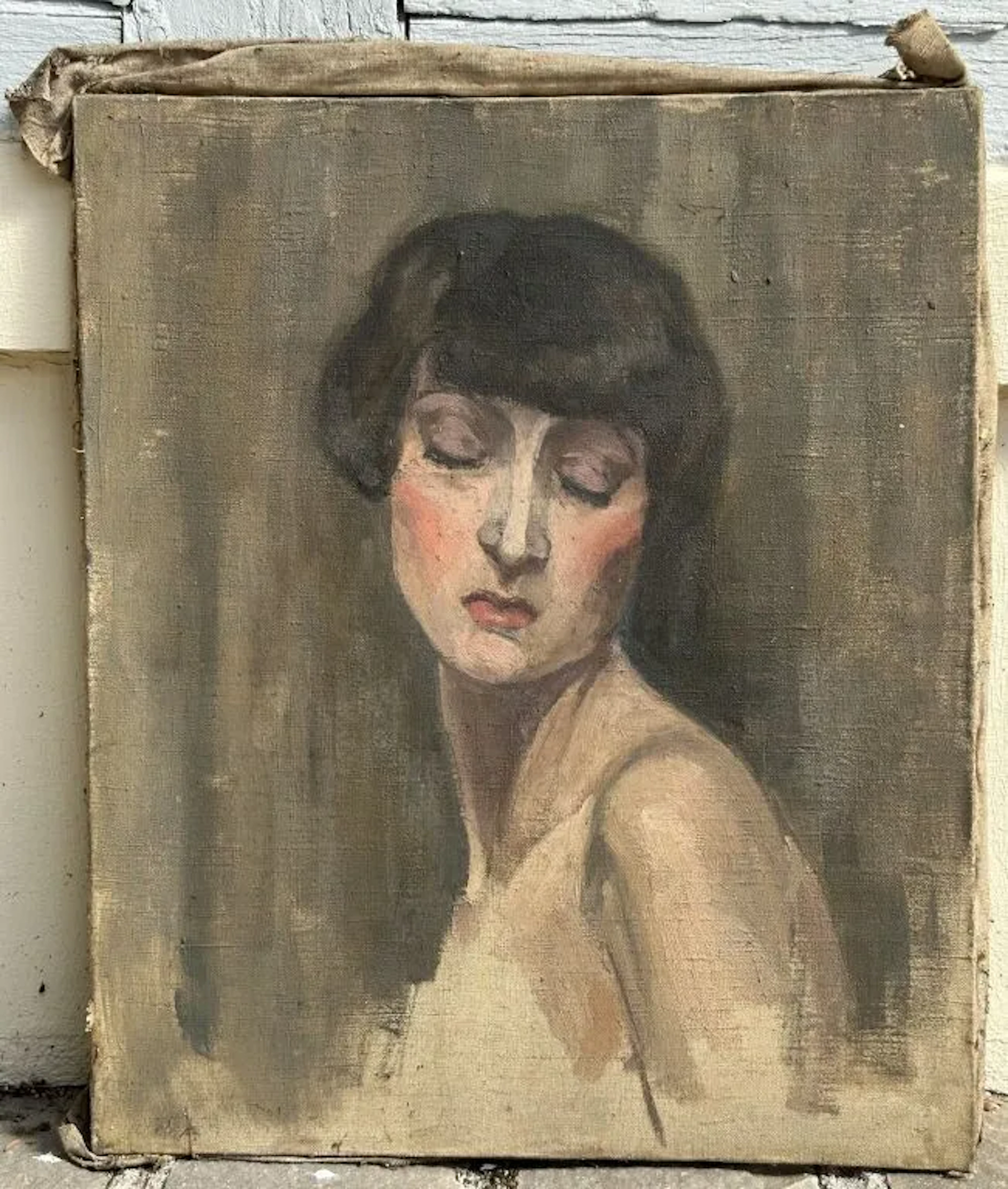 Suzanne de VIOLAINE-BRINQUANT (circa 1874–1918). A student of Louis-Hector