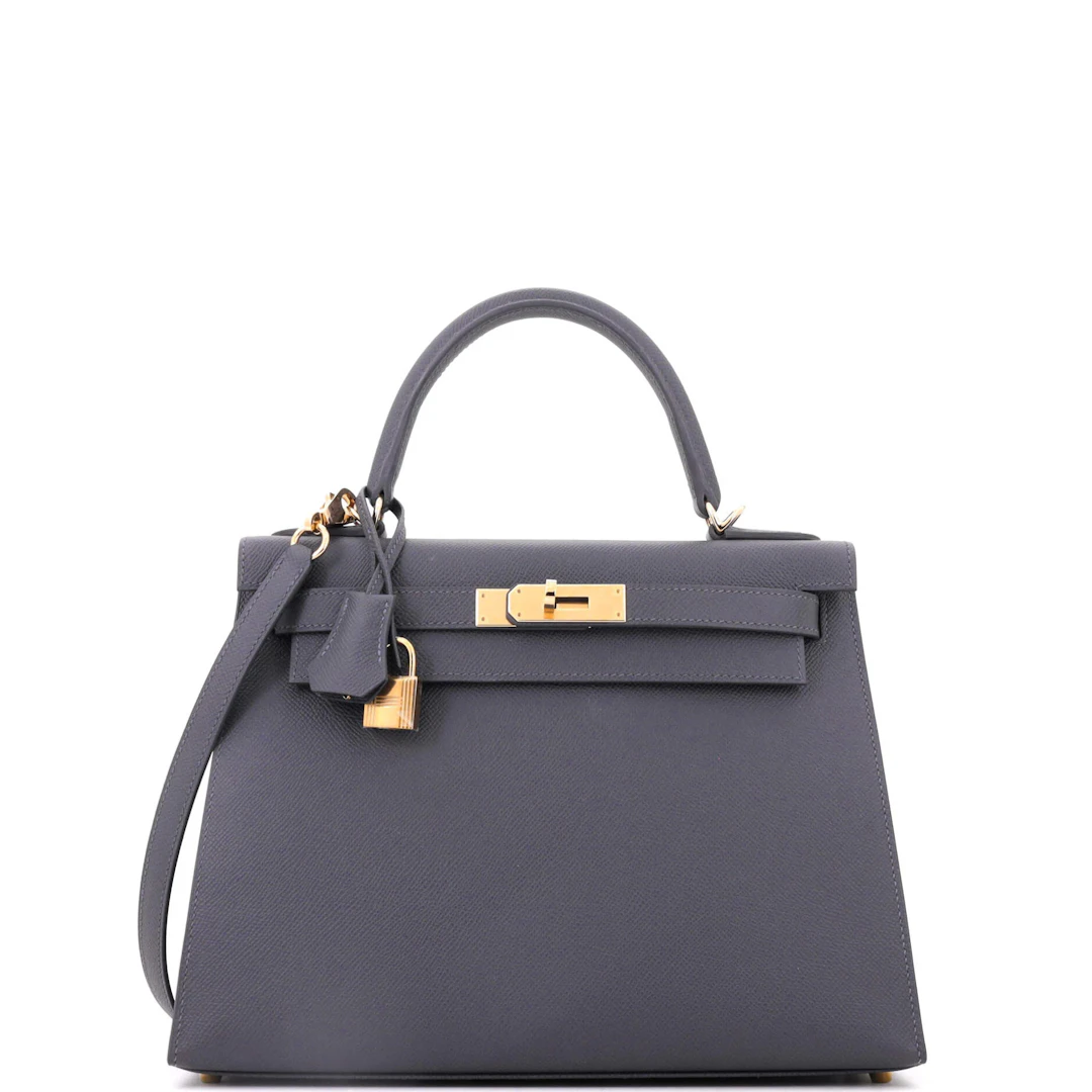 Gris Misty Epsom Sellier Kelly 28 Permabrass Hardware, 2024