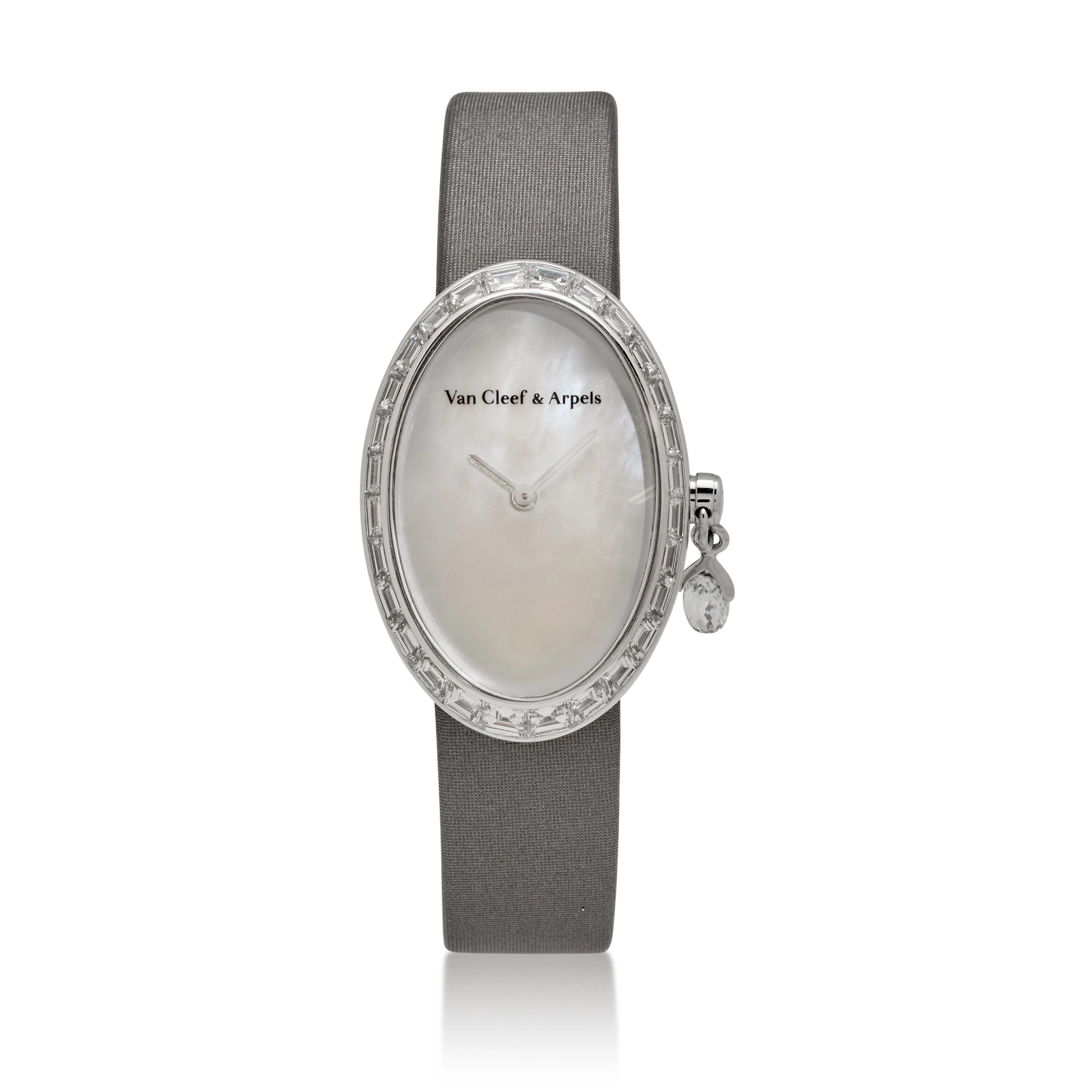 Timeless Baguette with Briolette Charm (Reference WJWF0019). A 34mm