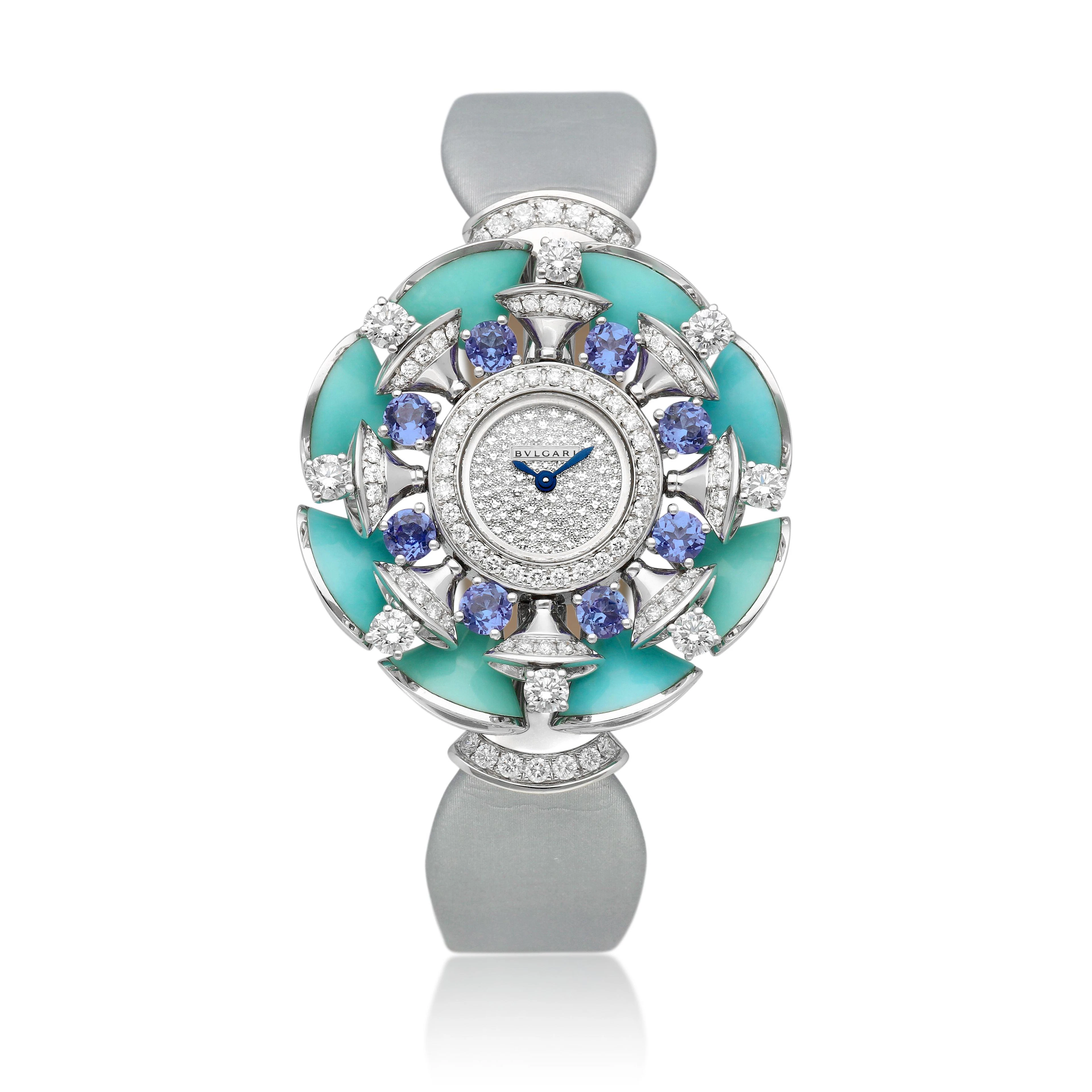 Divas' Dream (Reference DV W 39 G). A 38mm white gold, tanzanite