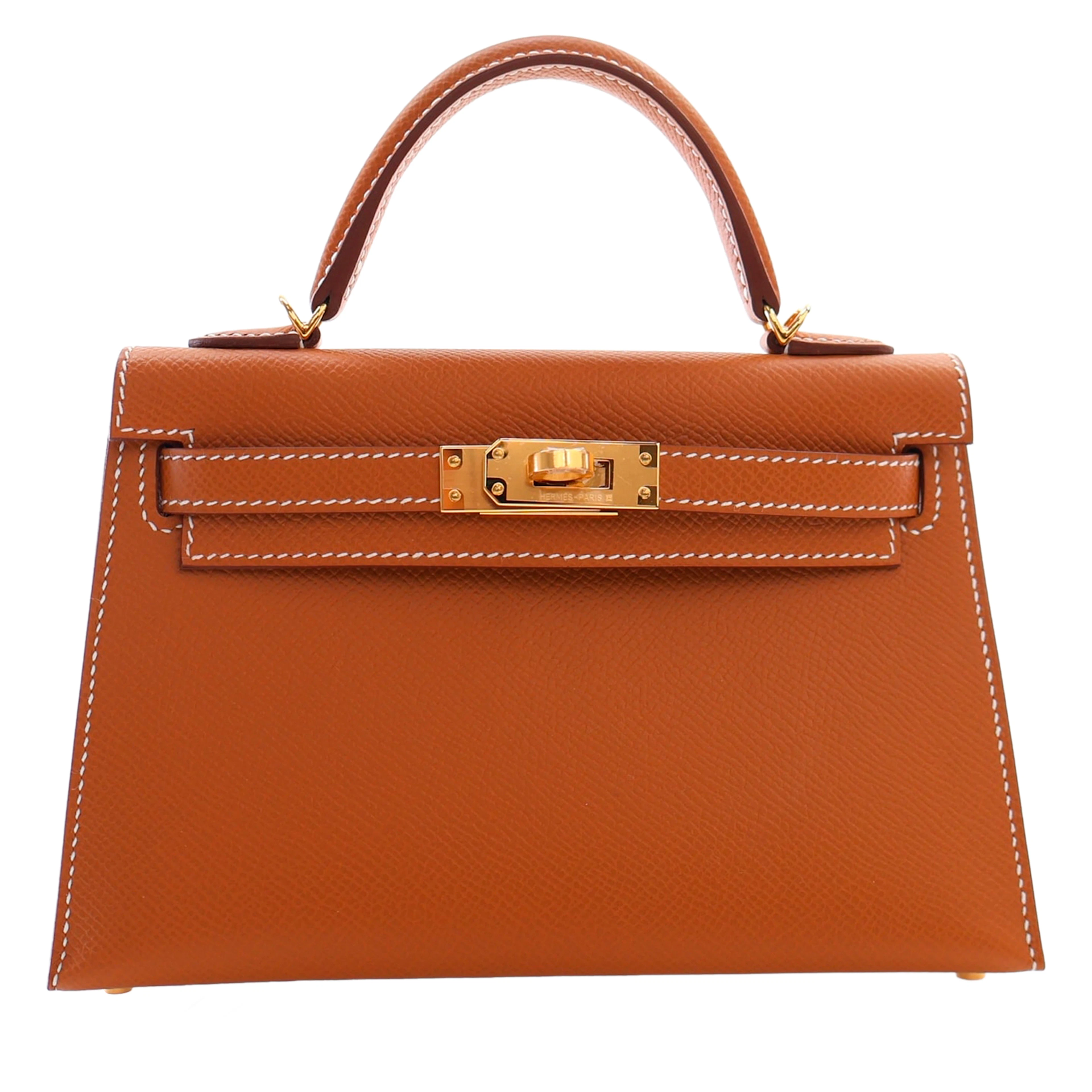 Gold Epsom Mini Kelly 20 II Gold Hardware, 2026