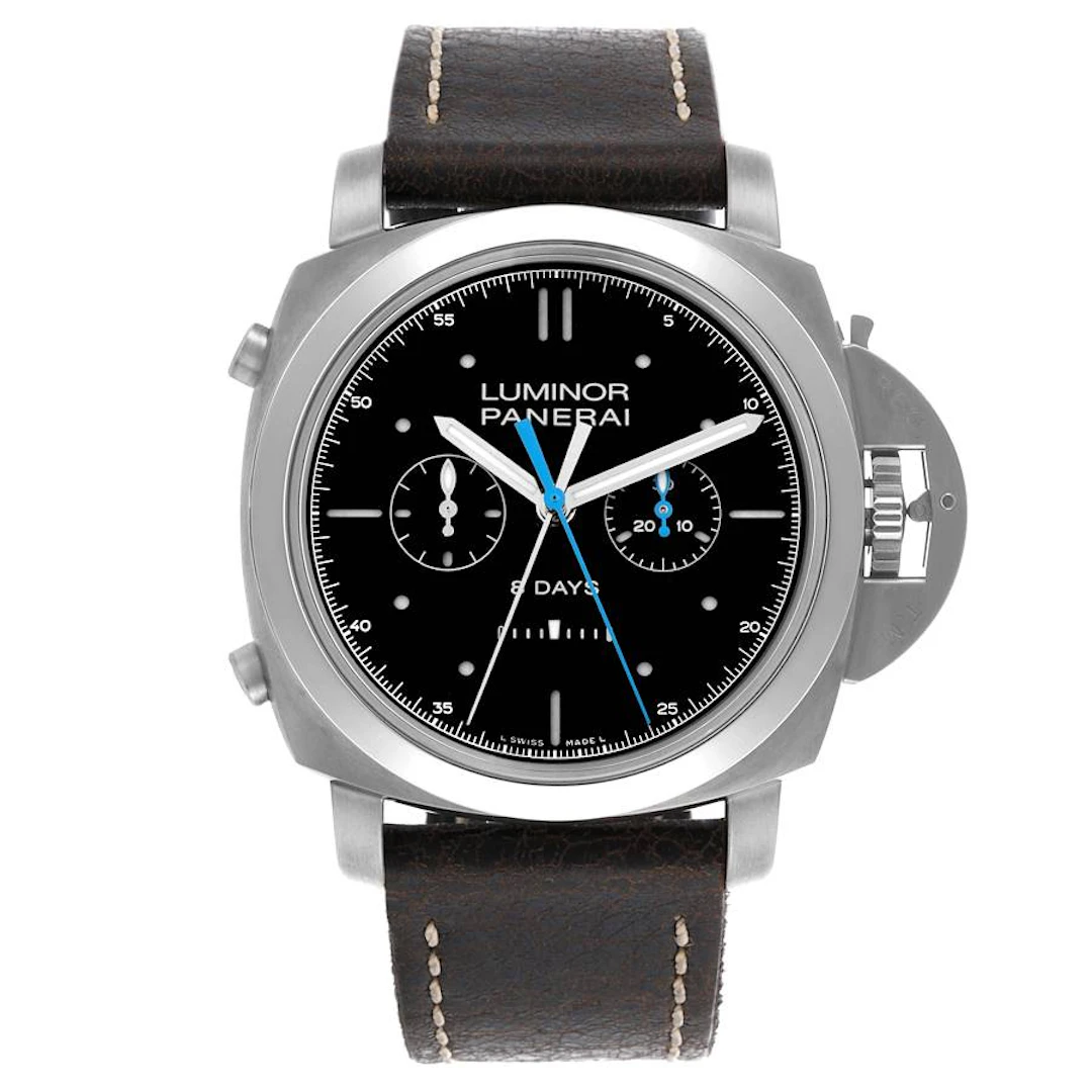 Luminor Rattrapante 1950 (Reference PAM00530). A 47mm titanium automatic