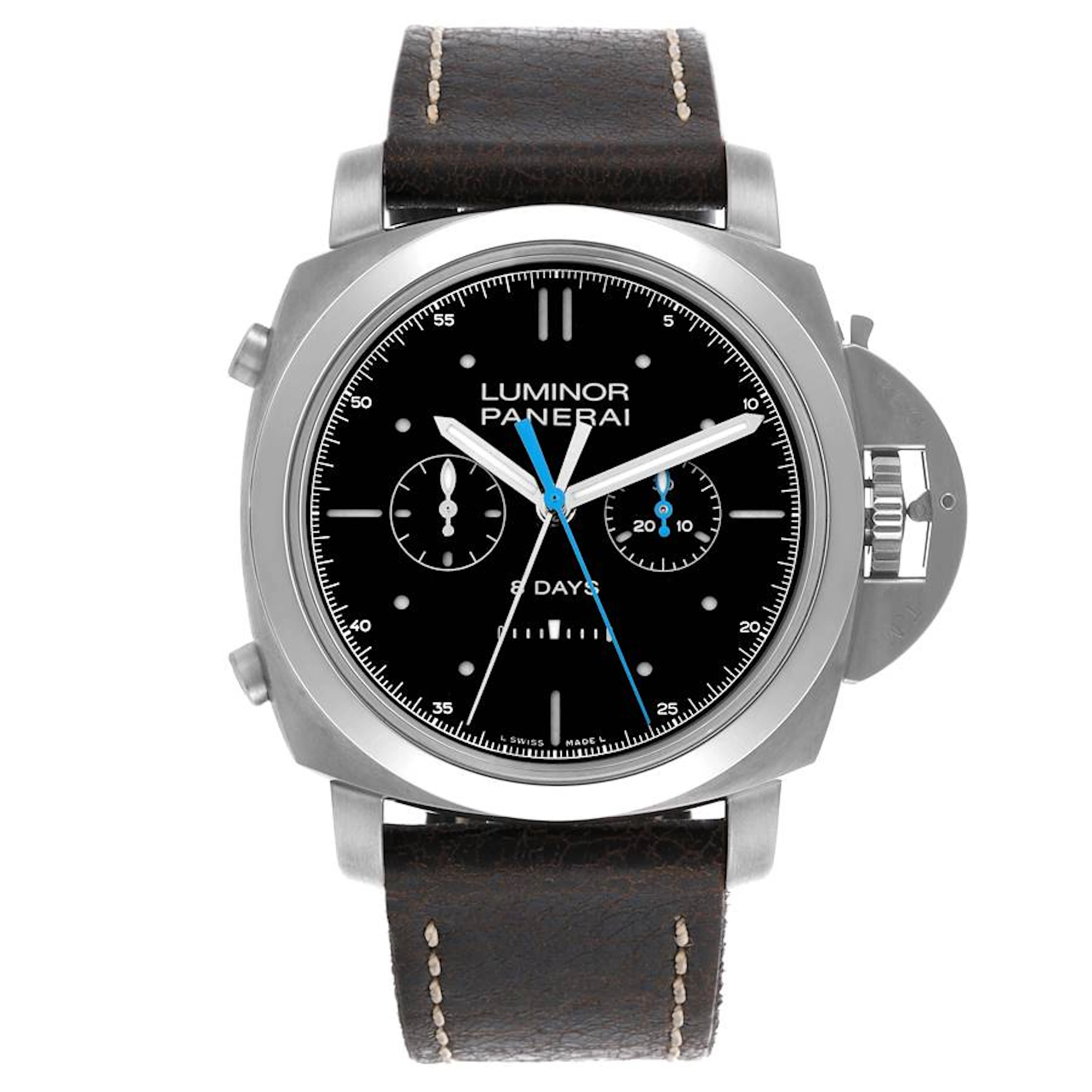 Luminor Rattrapante 1950 (Reference PAM00530). A 47mm titanium automatic