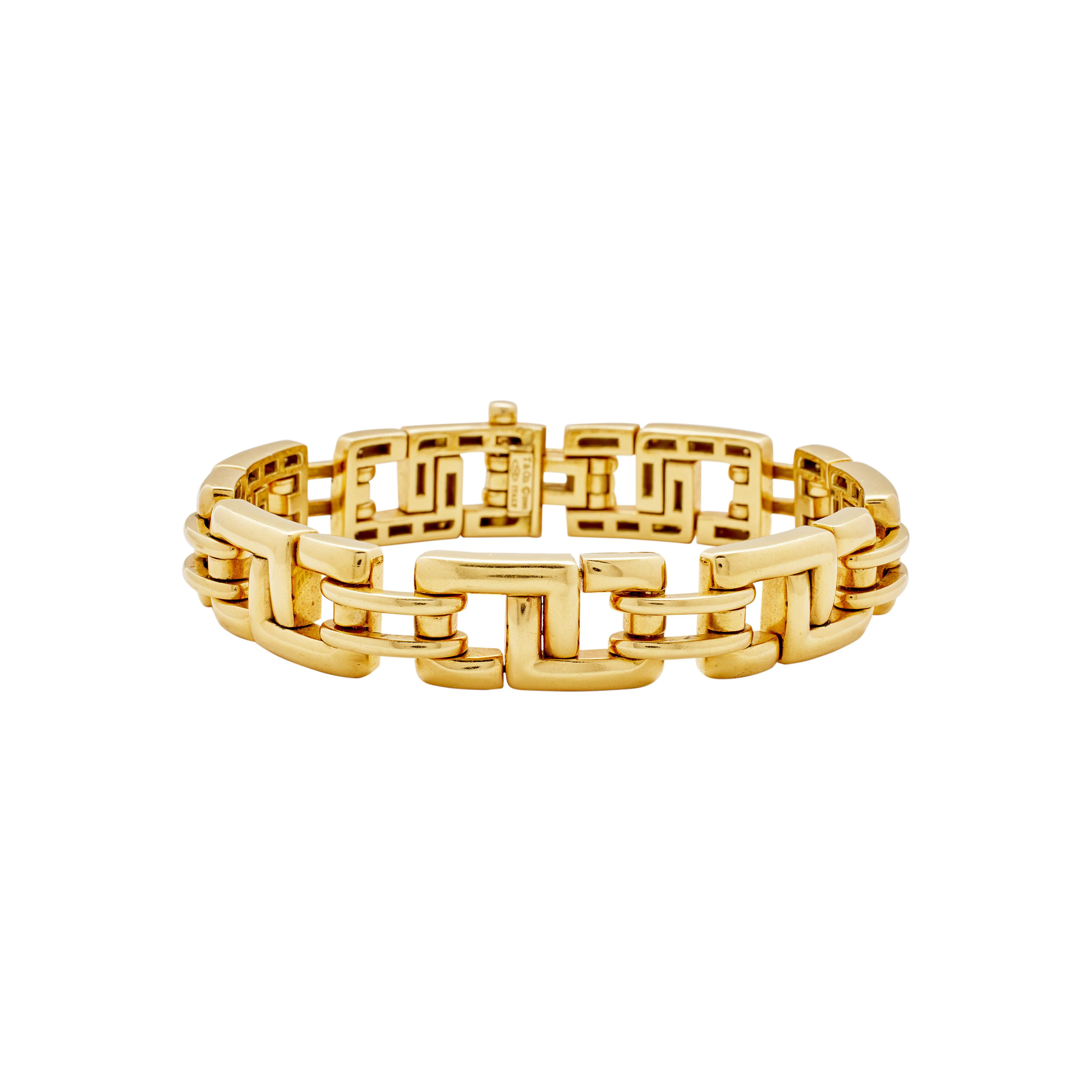 Gold Biscayne Bracelet