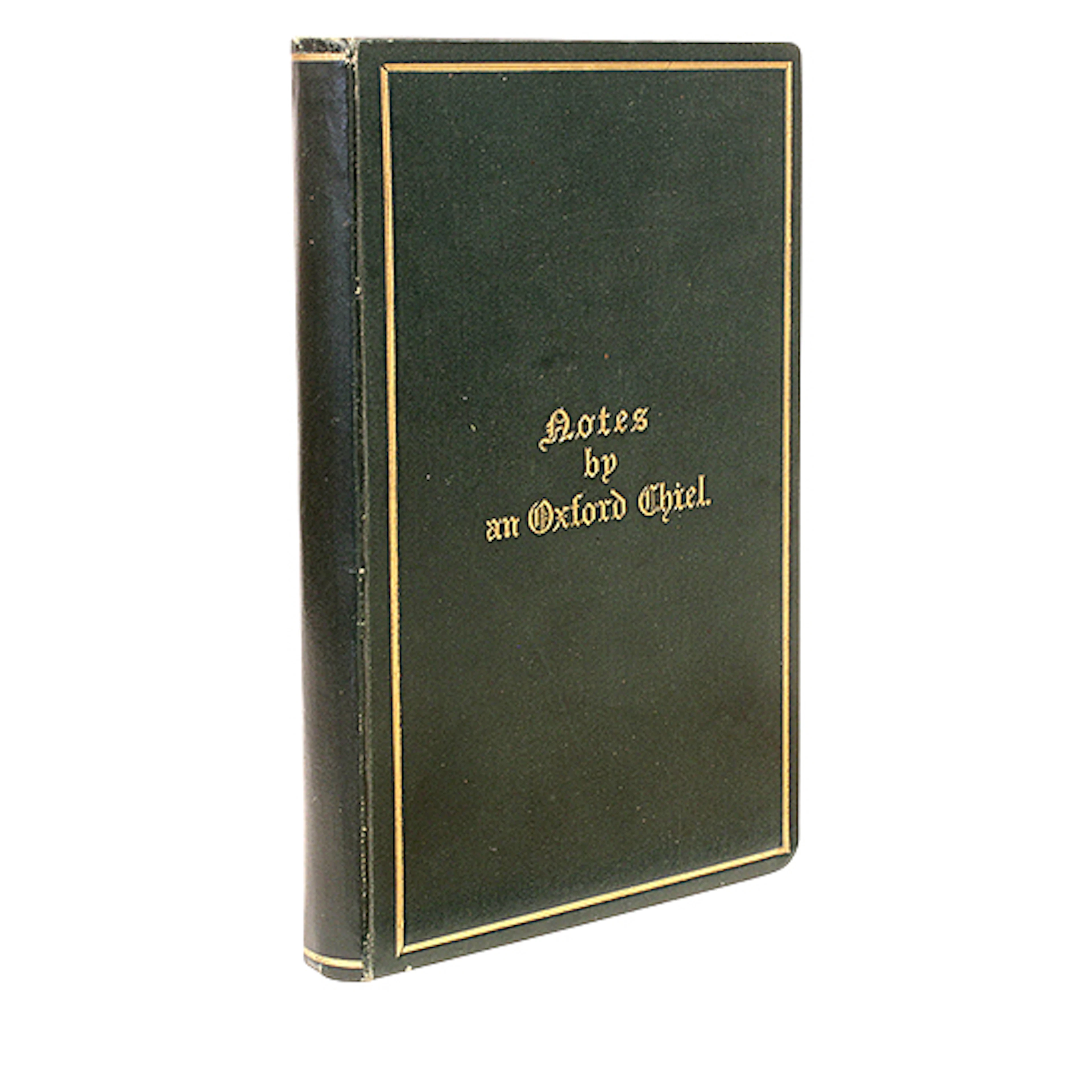Notes by an Oxford Chiel | Inscribed First Edition