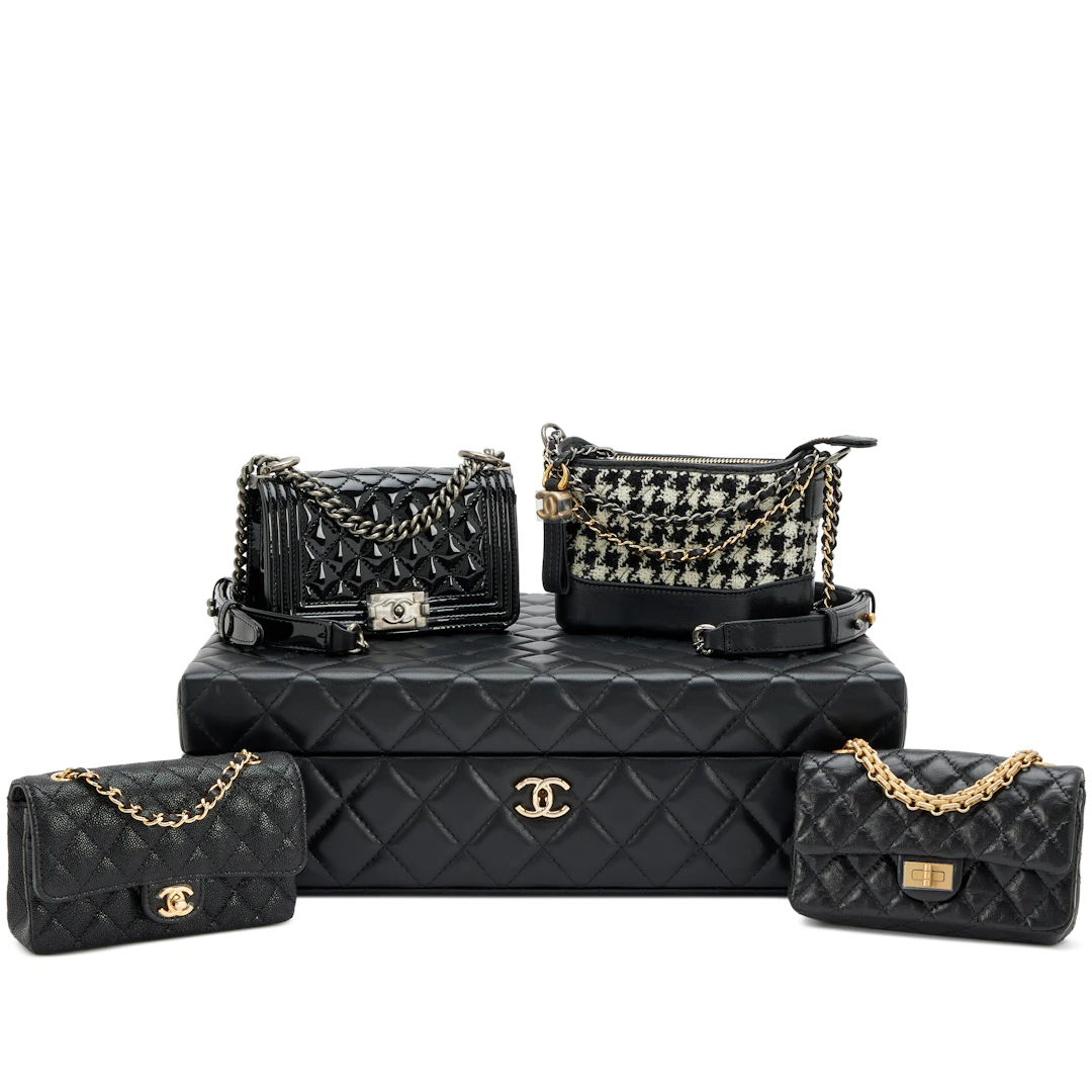Success Story Set Of 4 Mini Bags With Quilted Trunk, 2020