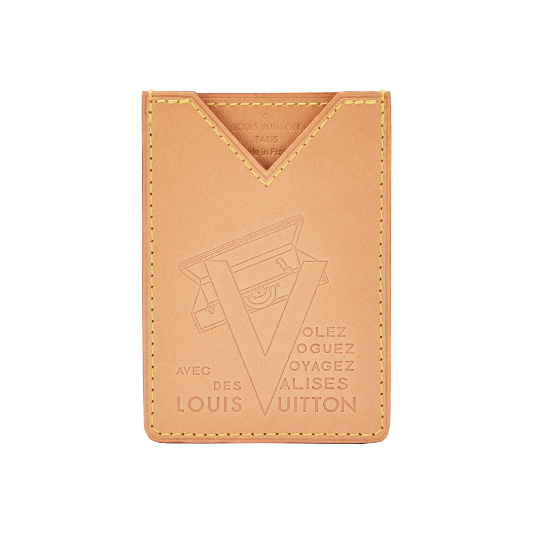 Vachetta Leather Voyages Card Holder Wallet