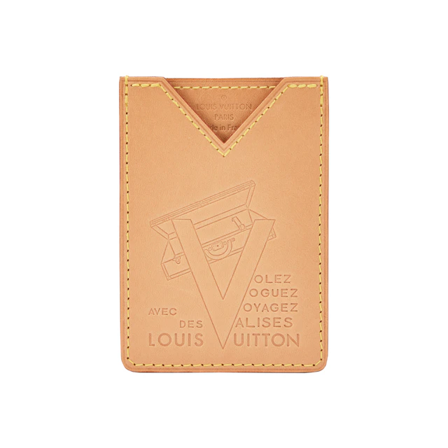 Vachetta Leather Voyages Card Holder Wallet