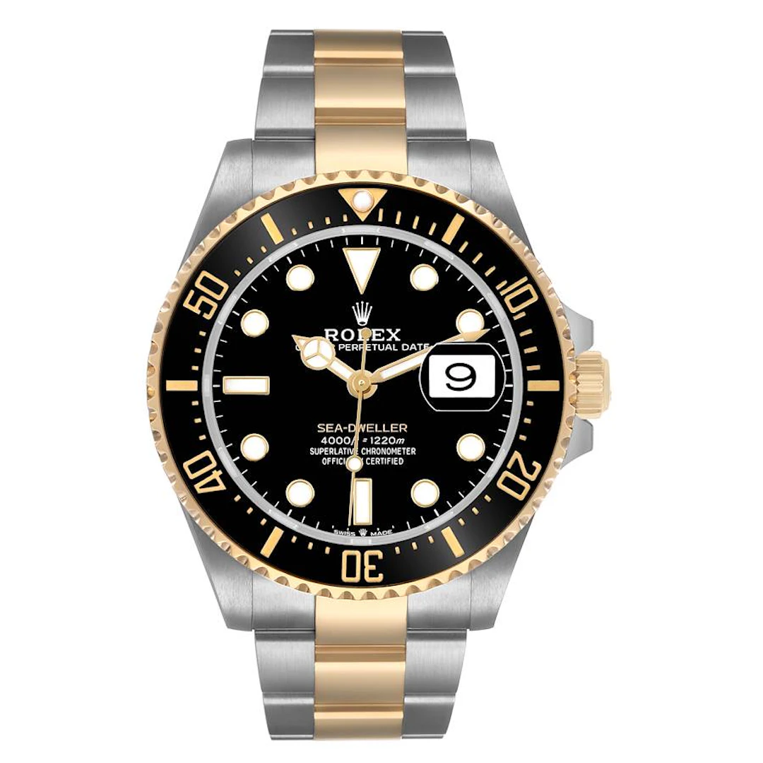 Sea-Dweller (Reference 126603). A 43mm stainless steel yellow gold