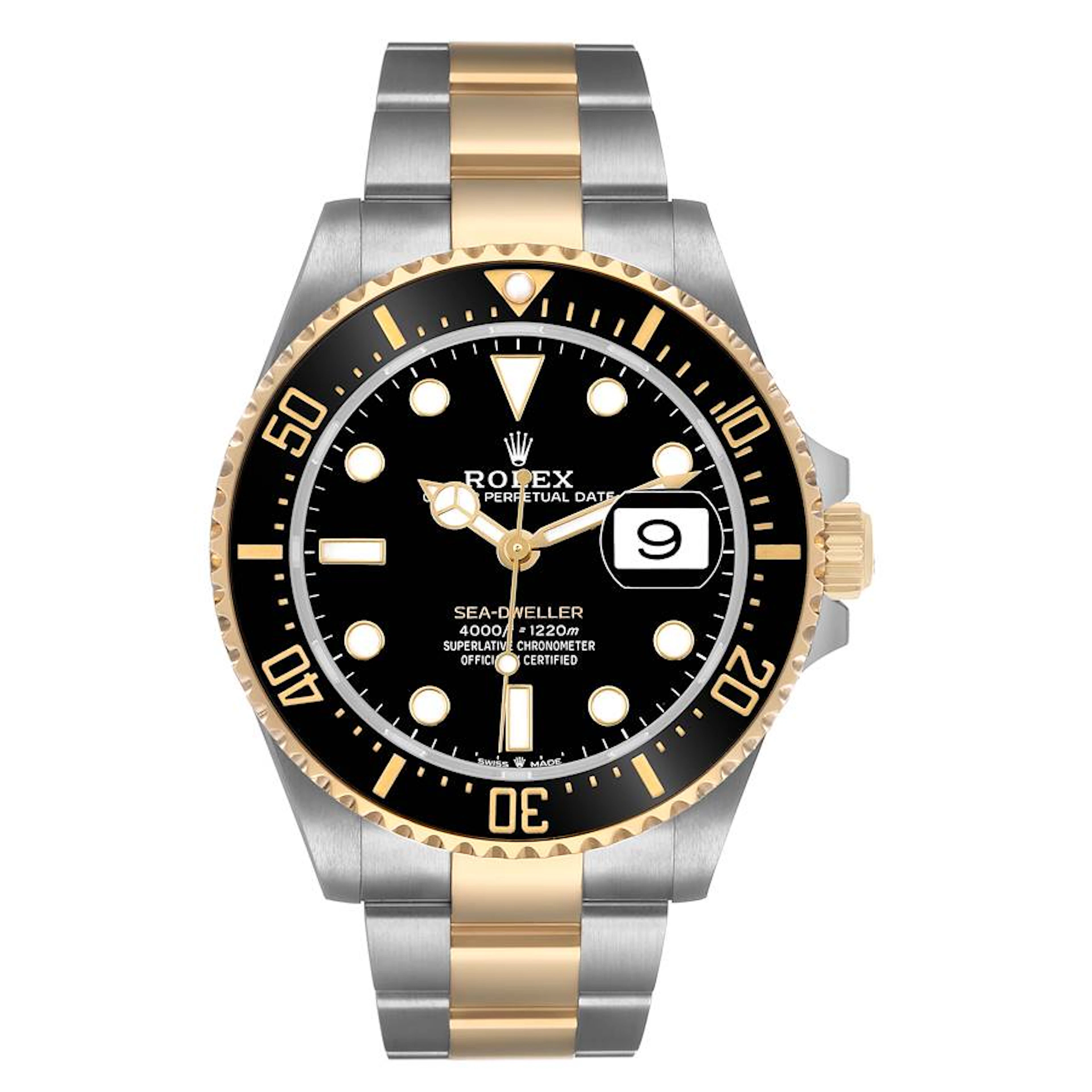 Sea-Dweller (Reference 126603). A 43mm stainless steel yellow gold