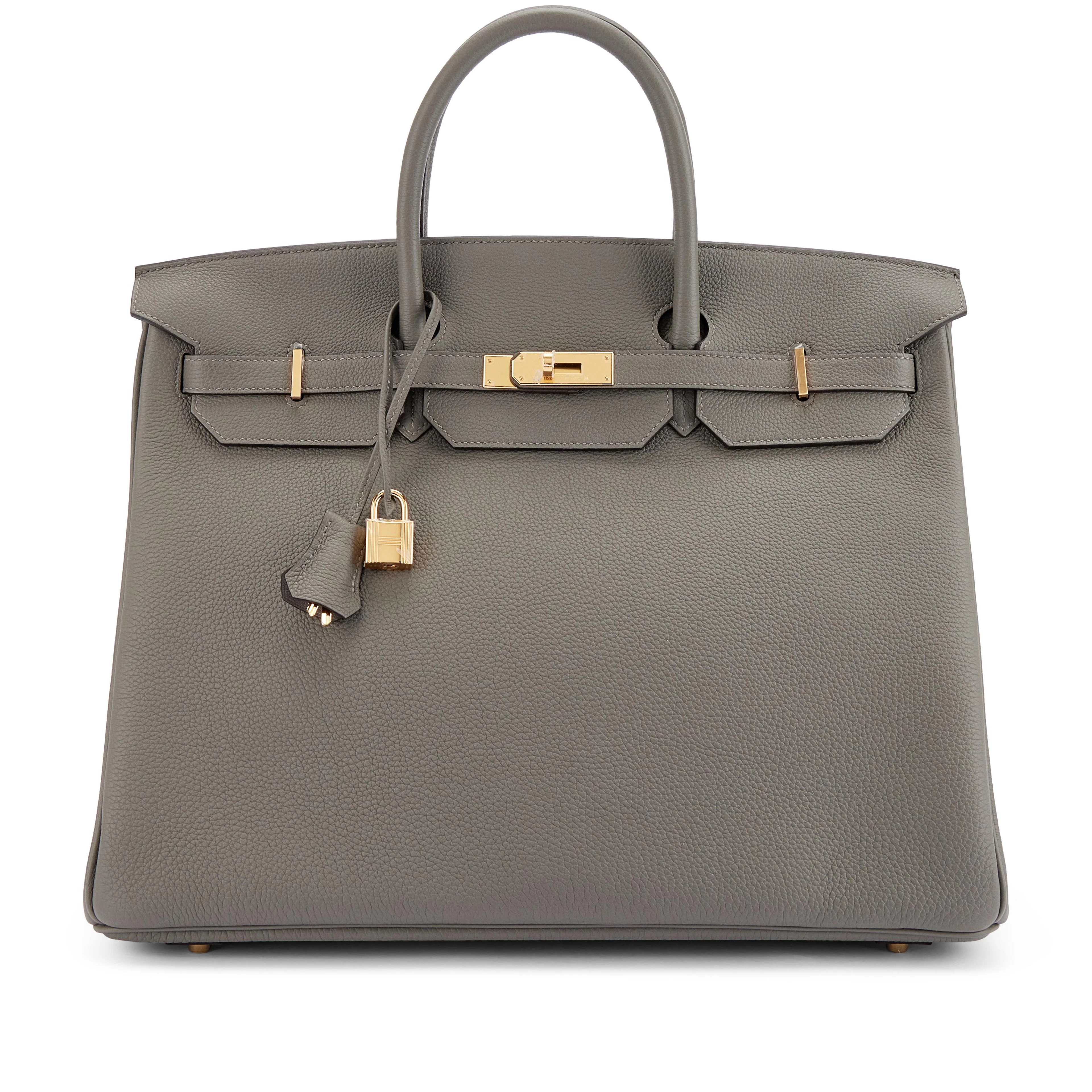 Gris Meyer Togo Birkin 40 Gold Hardware, 2025