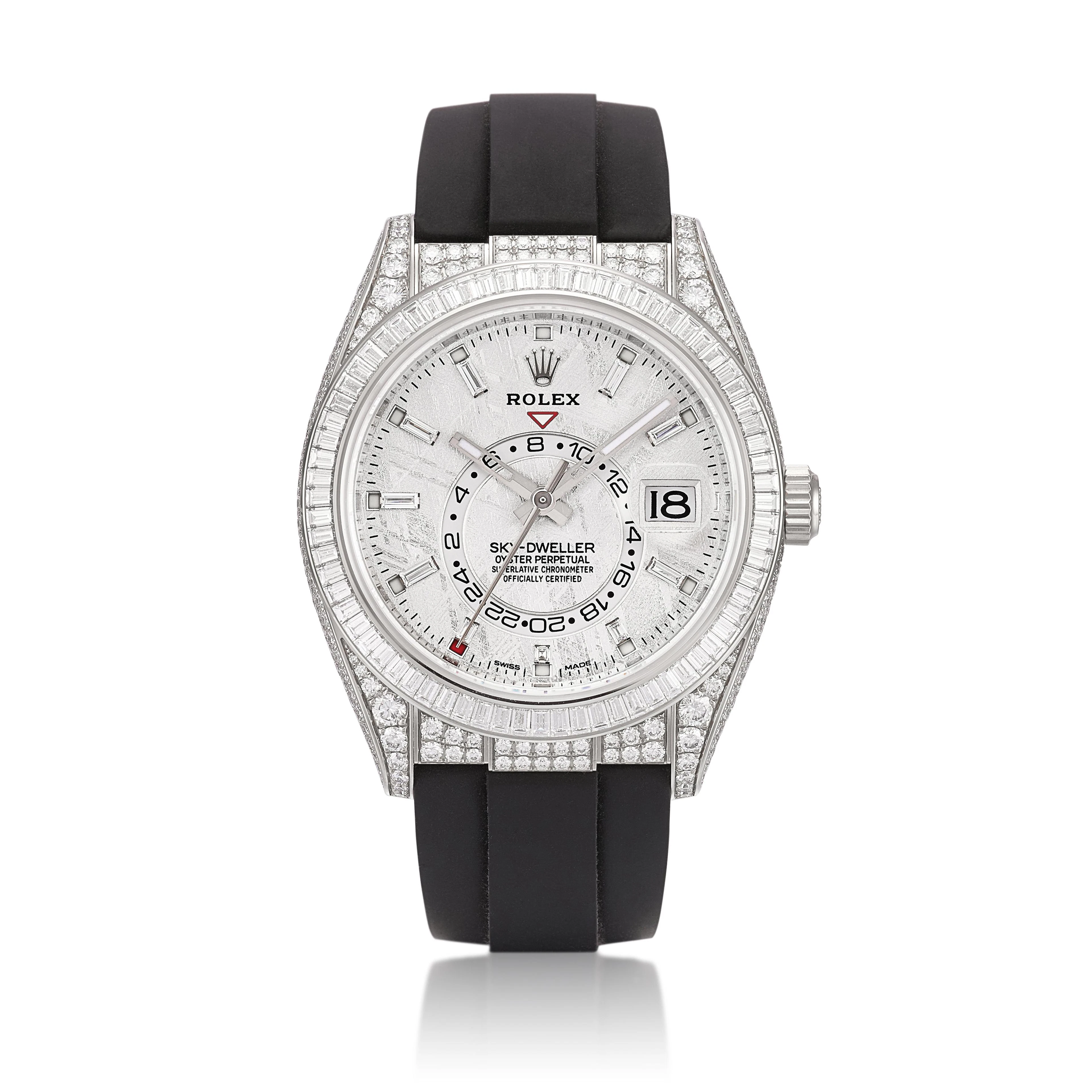 Sky-Dweller Meteorite Dial (Reference 326259TBR). A 42mm white gold