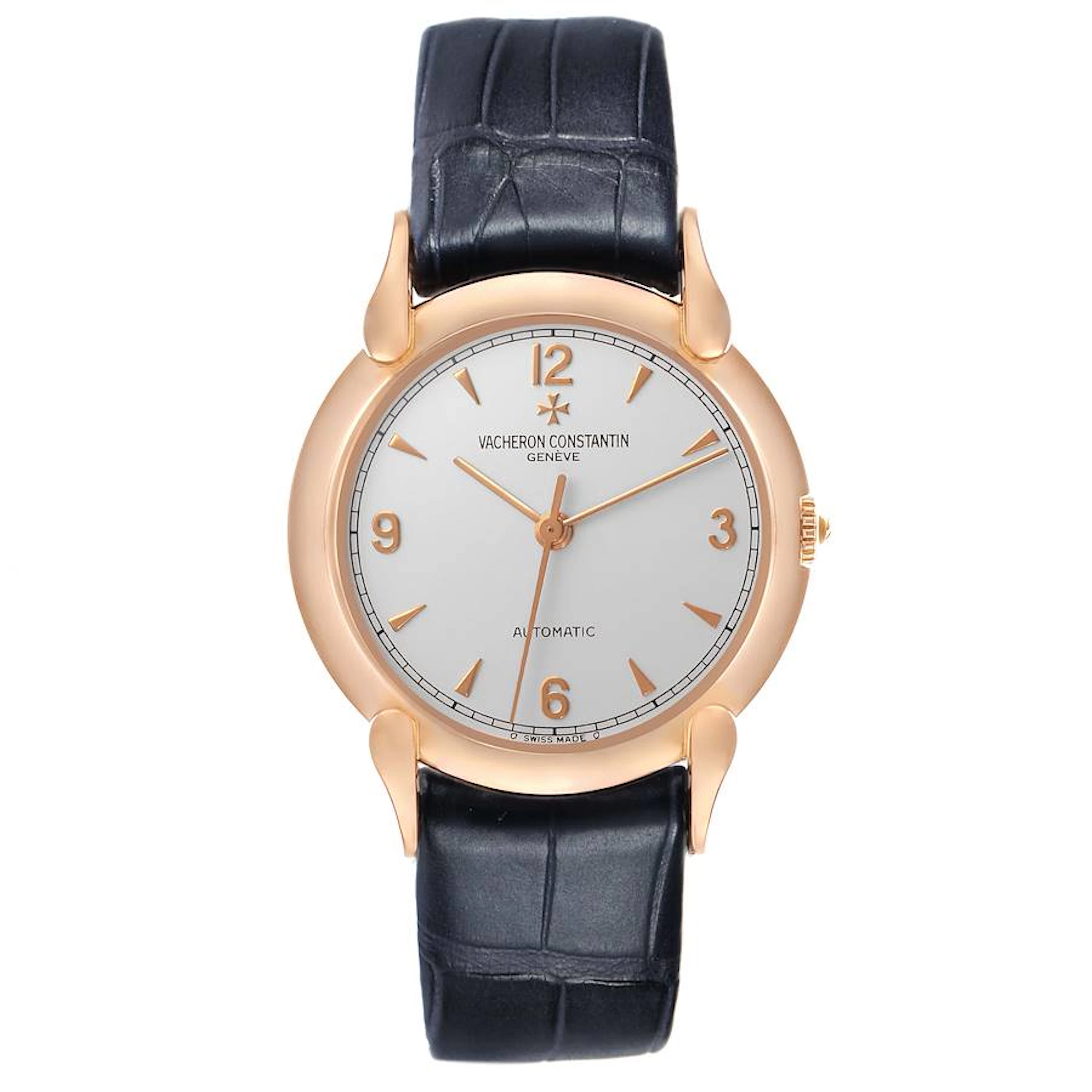 Nostalgie (Reference 48001R). A 34mm rose gold automatic wristwatch.