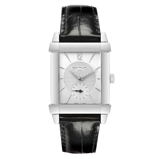 Gondolo (Reference 5111G-001). A 47.5mm white gold manual wind wristwatch. 2006