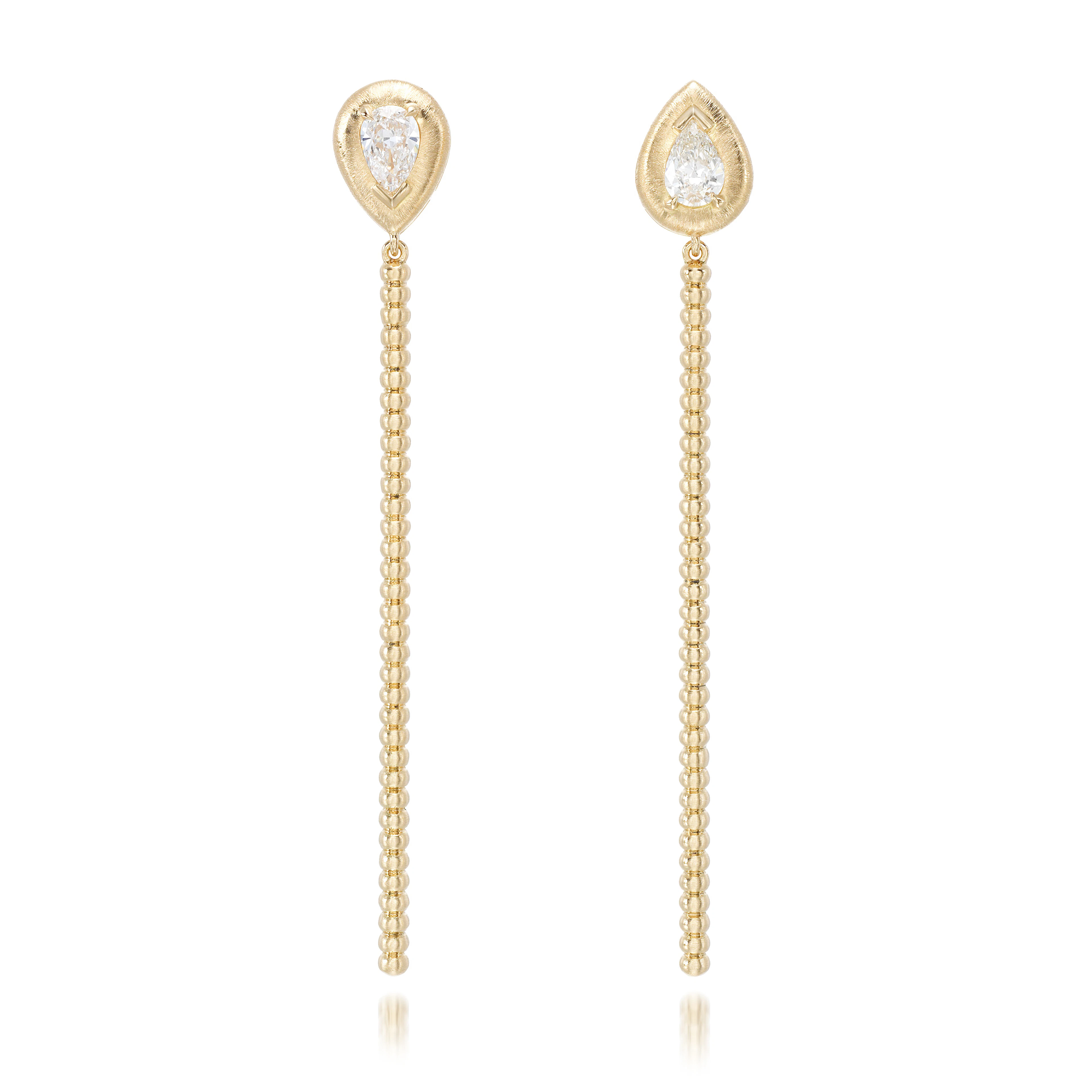 Beaded Edan Staff Earrings