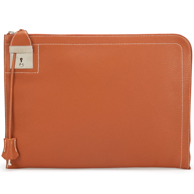Gold Togo XL Pouch Palladium Hardware, 2011