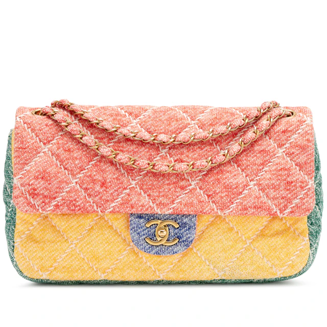 Multicolor Rainbow Quilted Jersey Wool Ultimate Stitch Fabrics & Co.