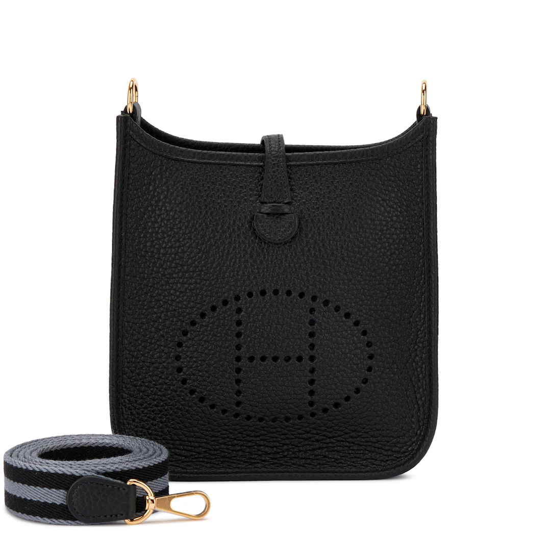 Black Clemence Mini Evelyne II TPM 16 Gold Hardware, 2024